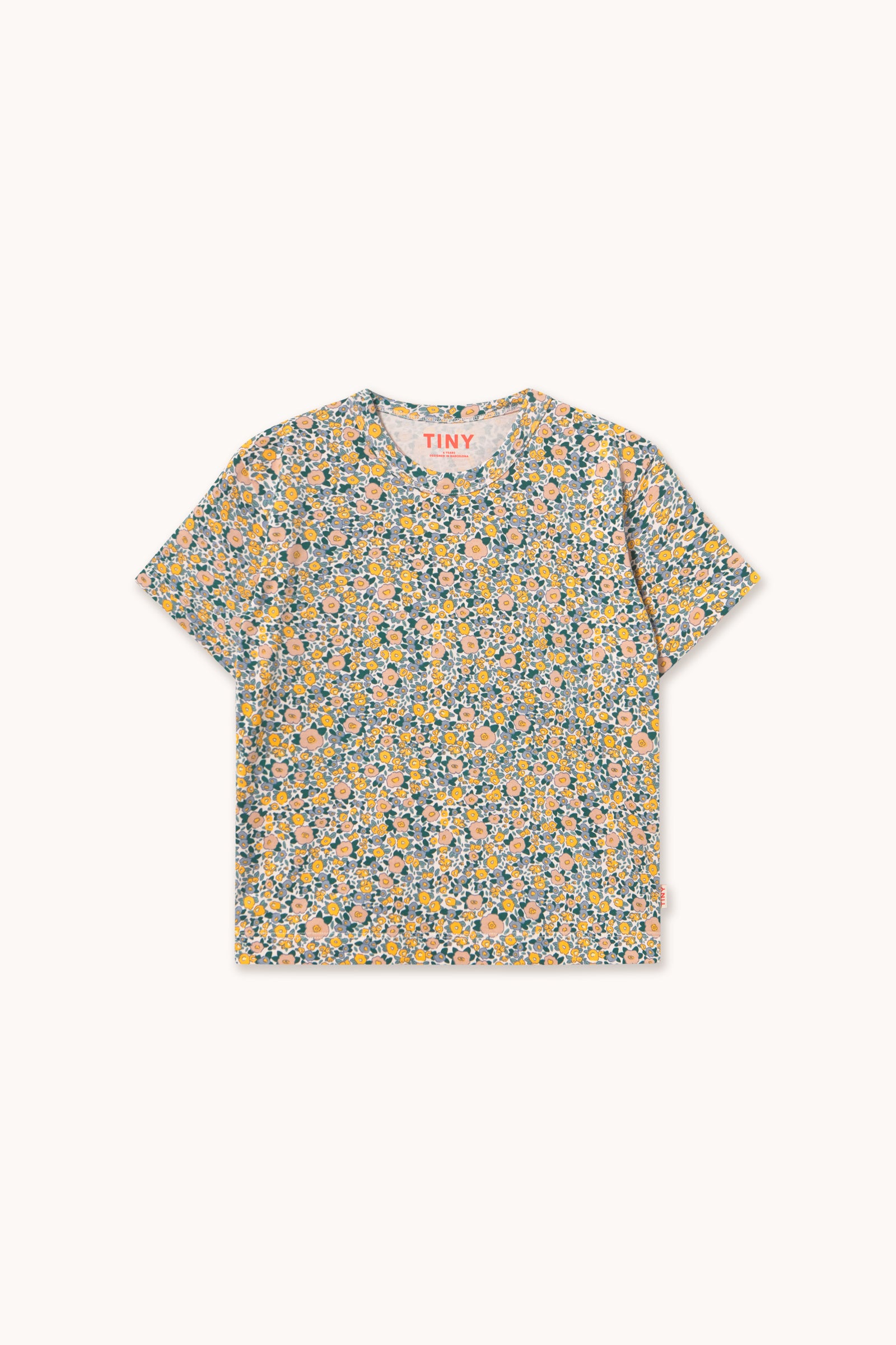 FLOWER PATTERN TEE