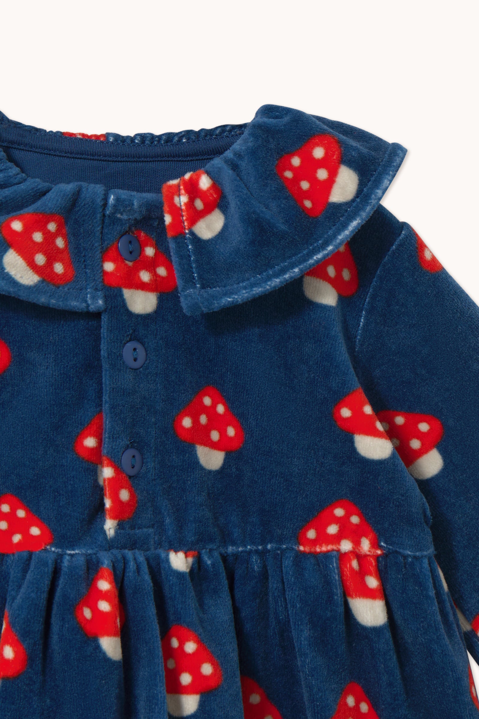 TINY MUSHROOMS BABY DRESS