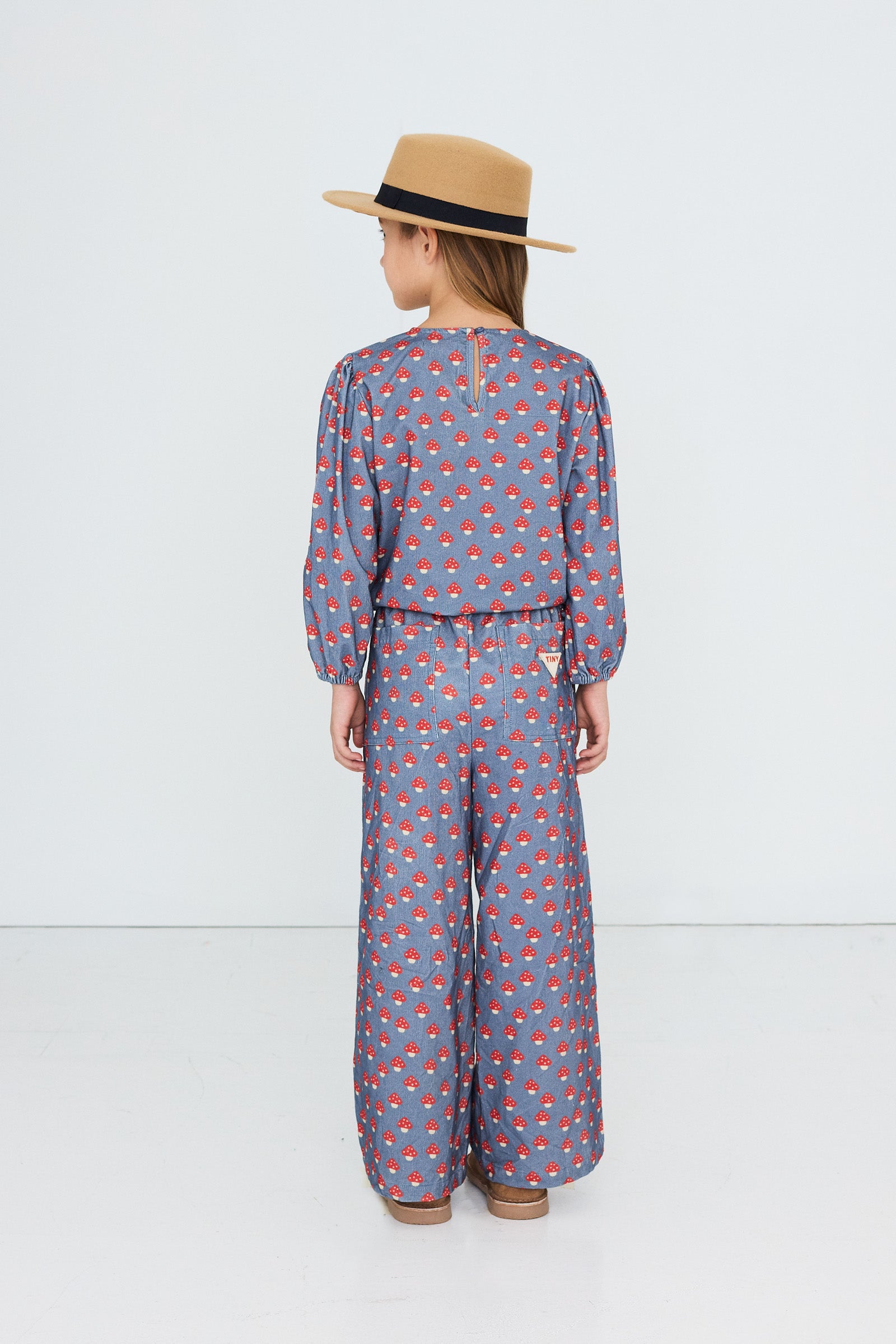 MINI MUSHROOMS CORDUROY BLOUSE