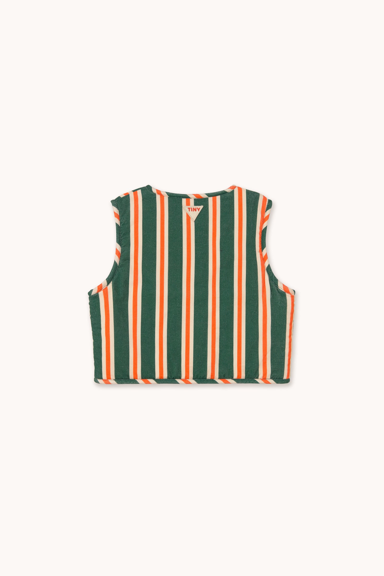 MULTICOLOR STRIPES CORDUROY VEST