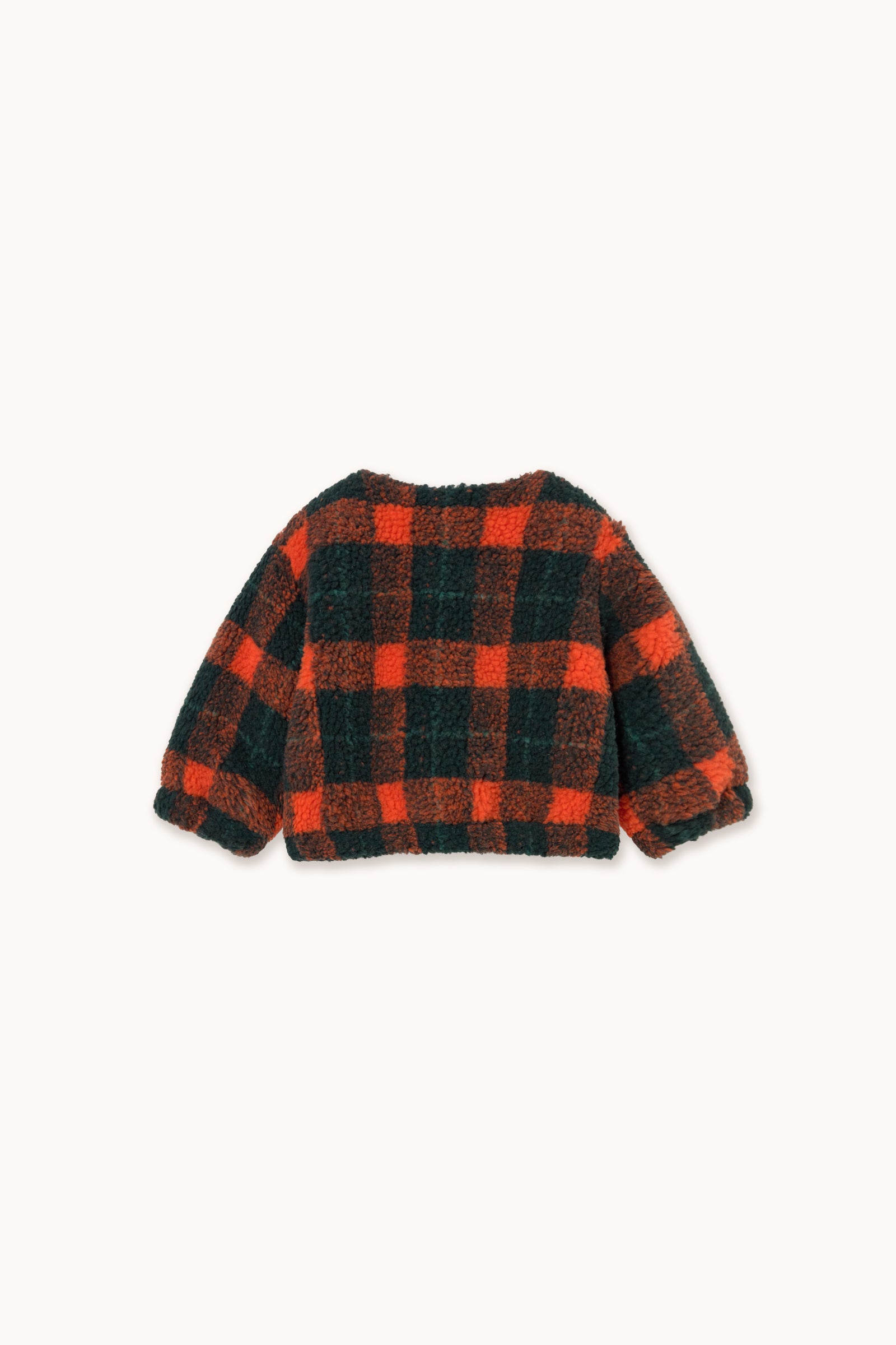 BABY-SHERPAJACKE RED CHECK