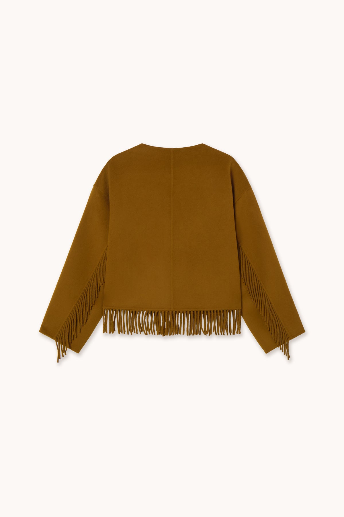 FRILLS SHORT COAT