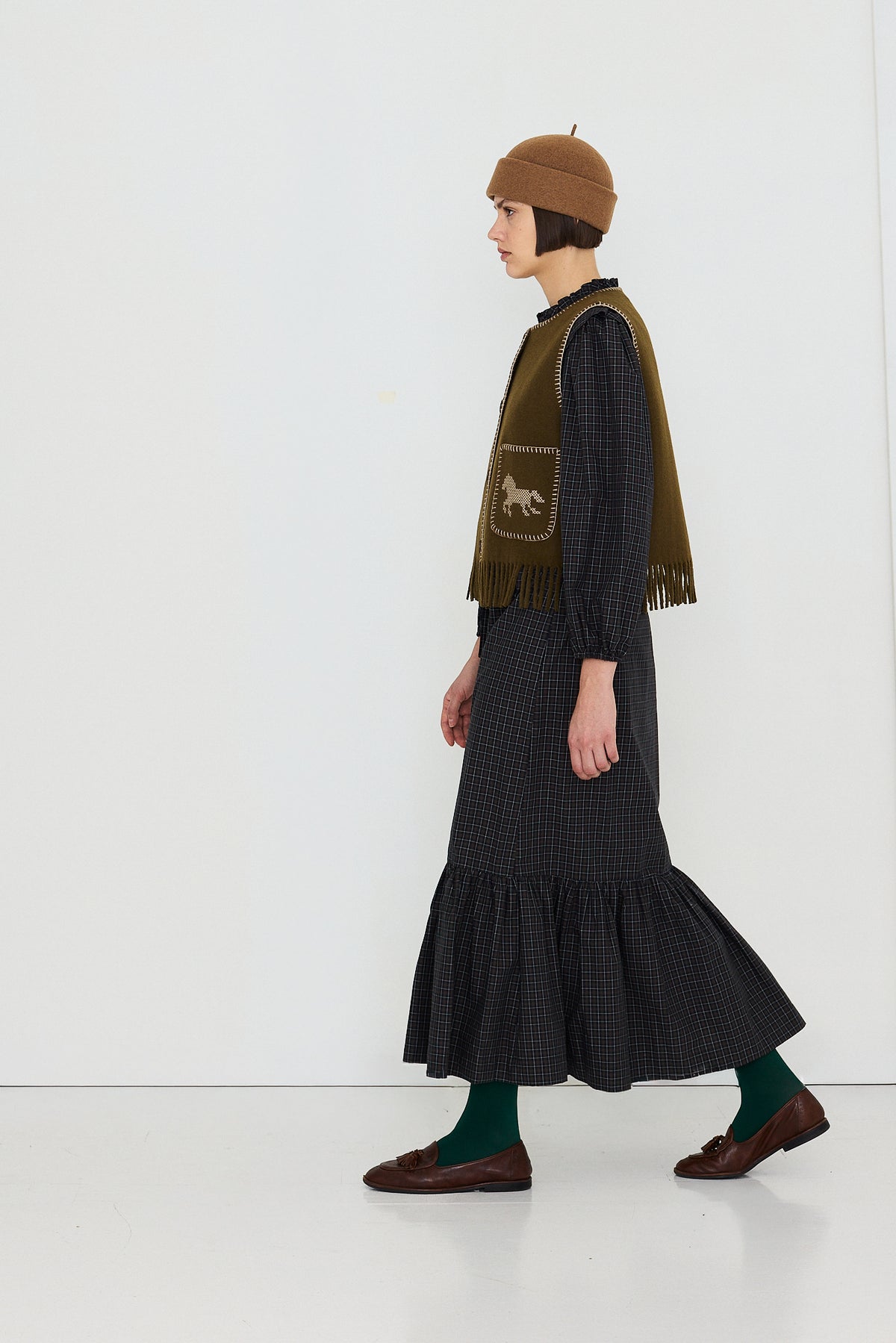 HORSES刺繍ベスト