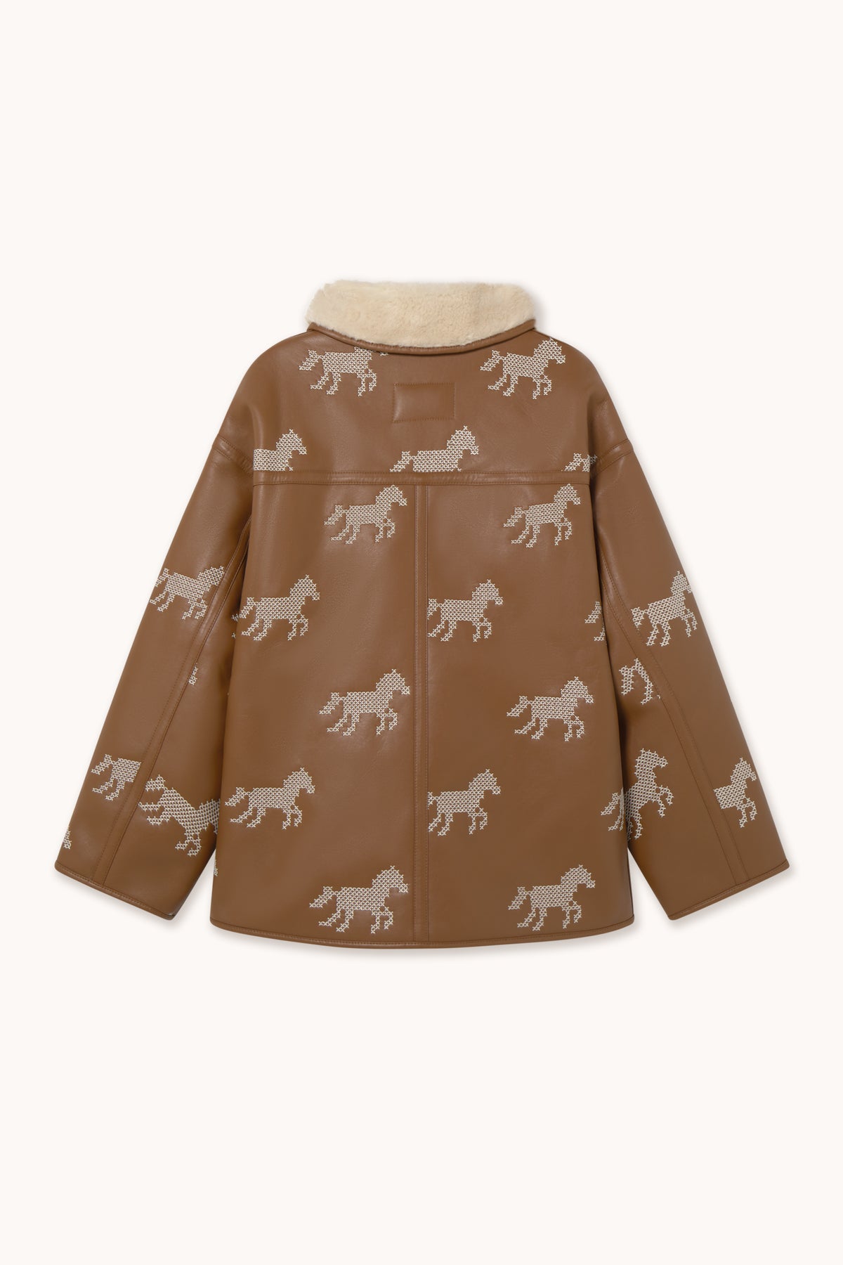 FAUX FUR HORSES COAT