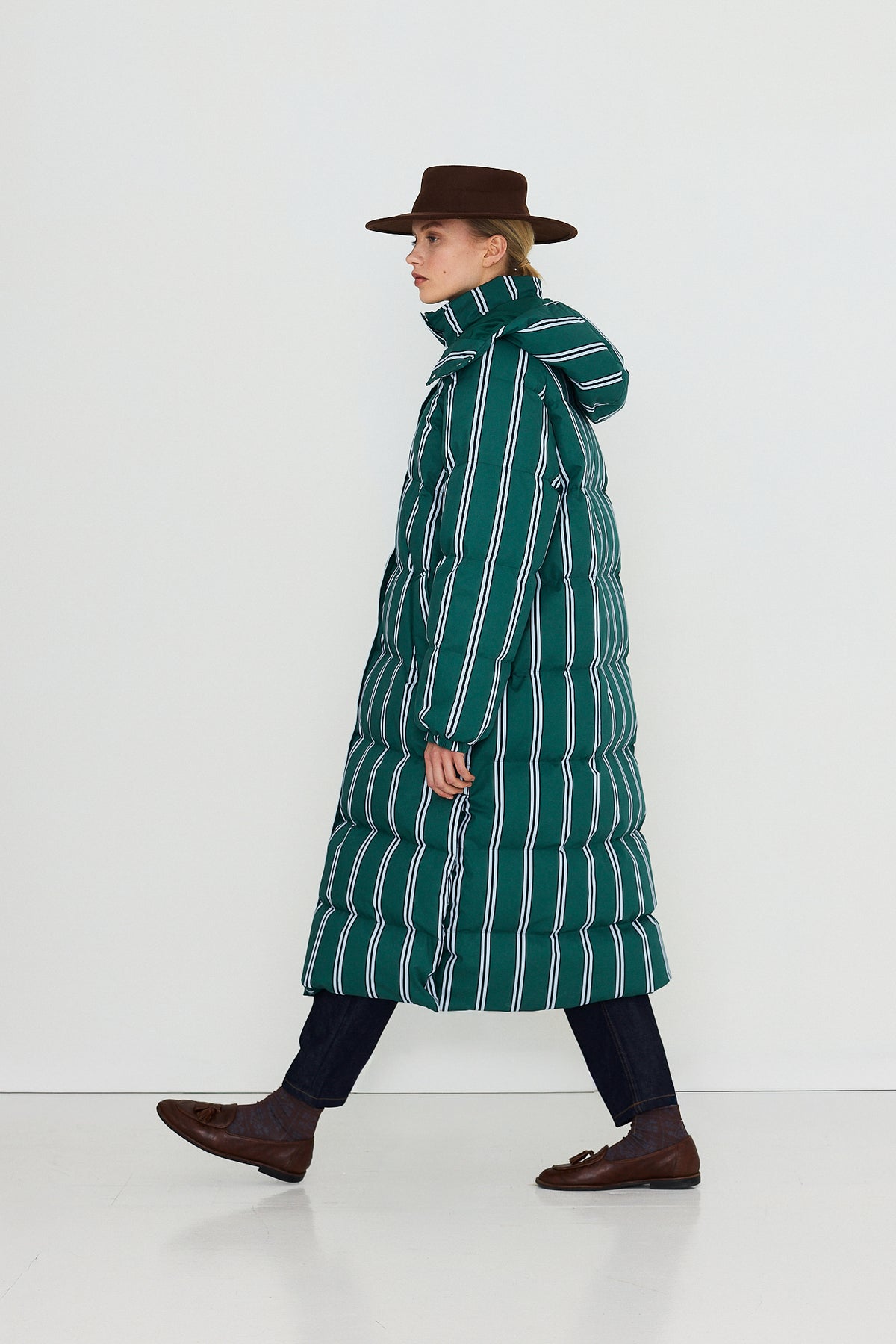 STRIPED OVERSIZED JACKET
