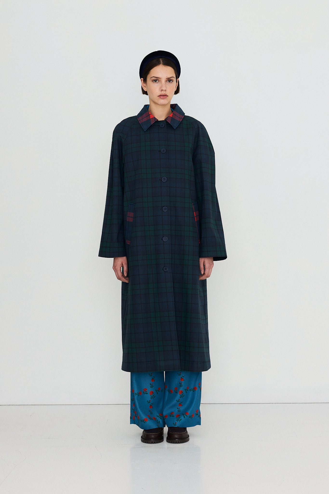 GABARDINA CHECK LARGO