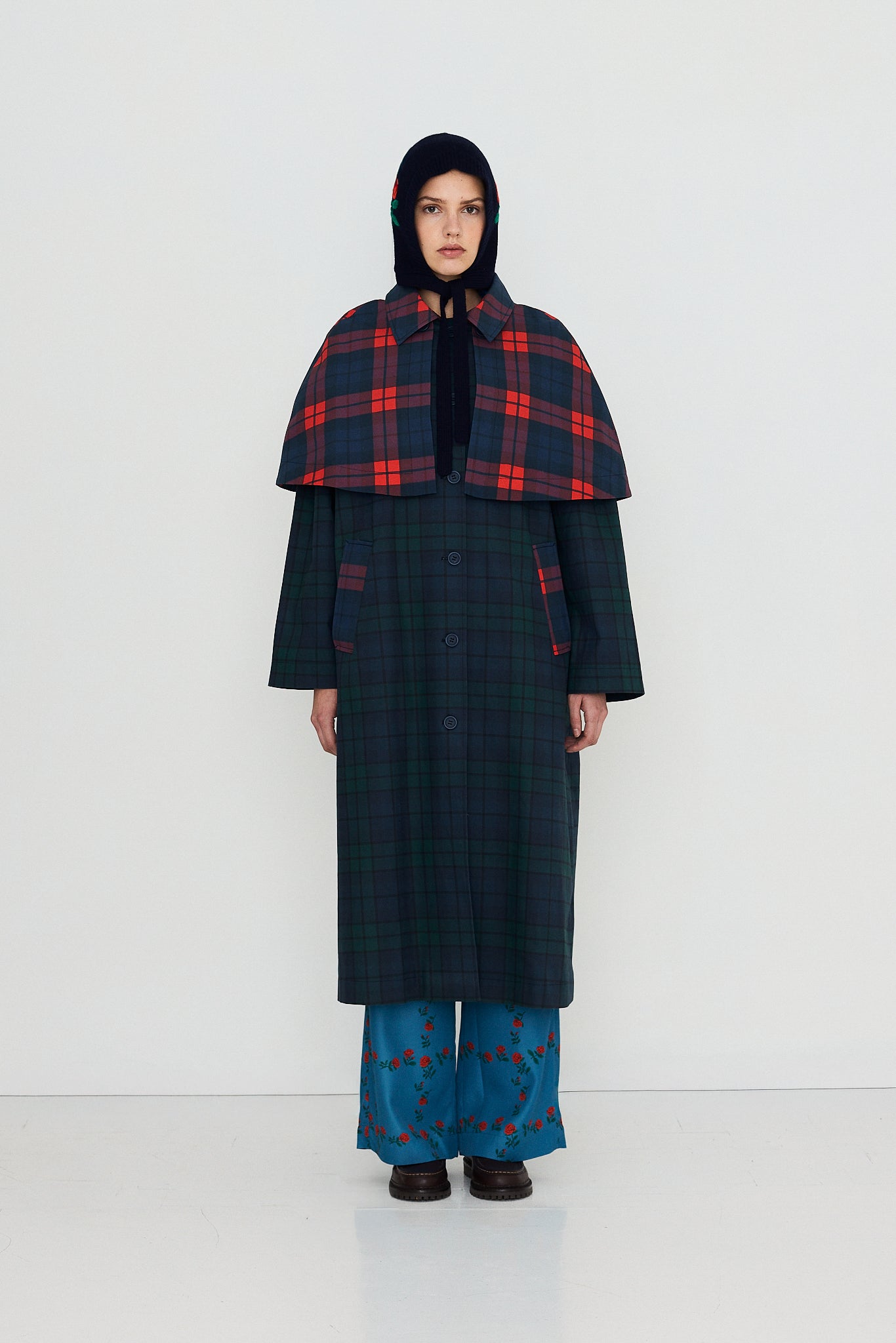 GABARDINA CHECK LARGO
