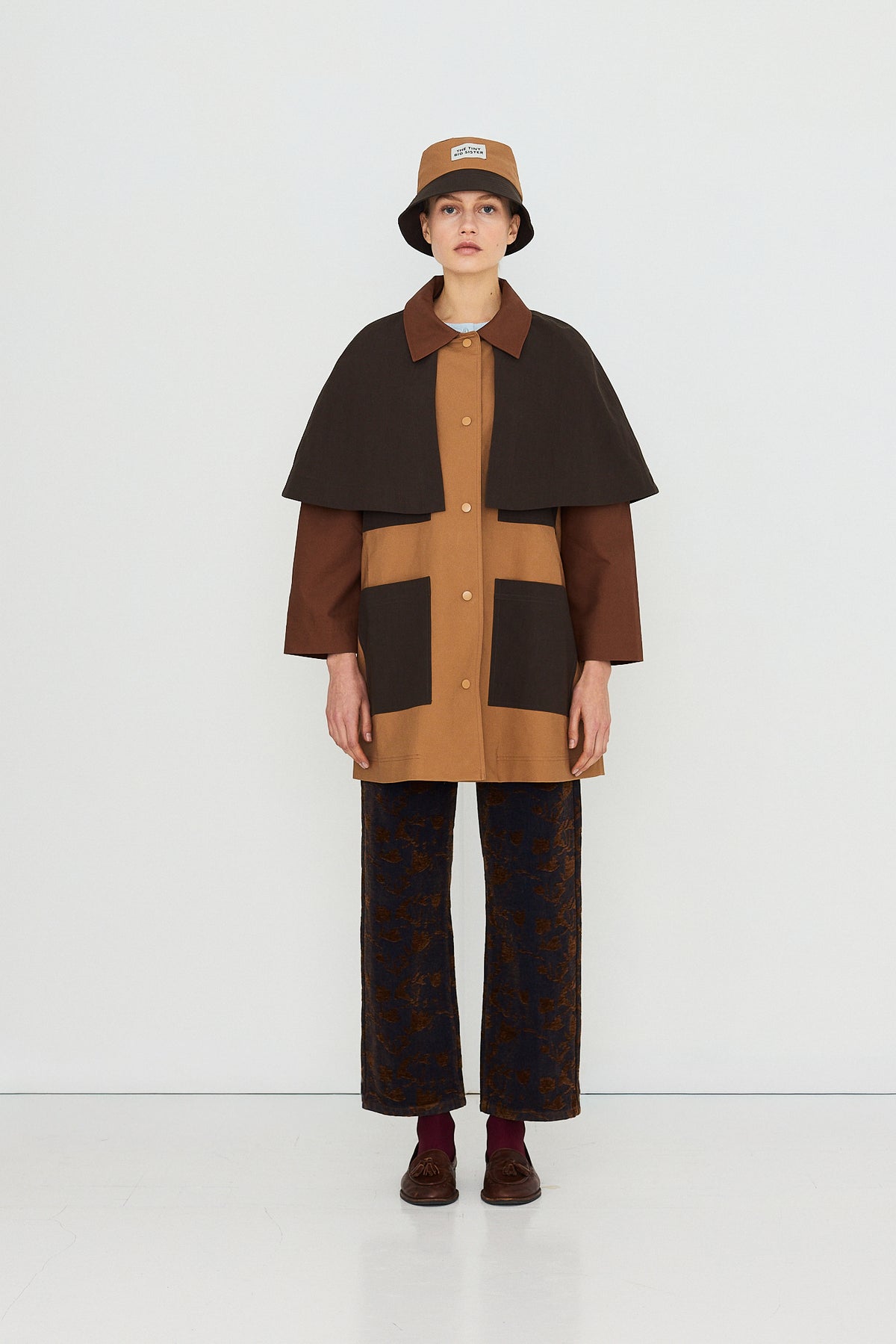 TRENCH COLOR BLOCK