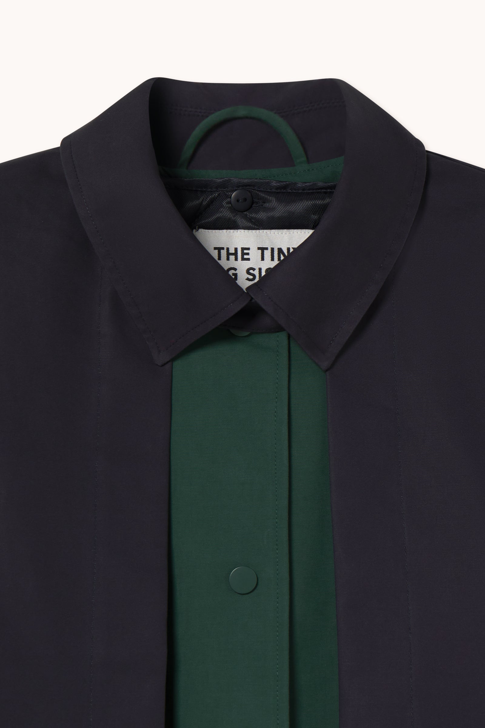 BICOLOR TRENCH COAT