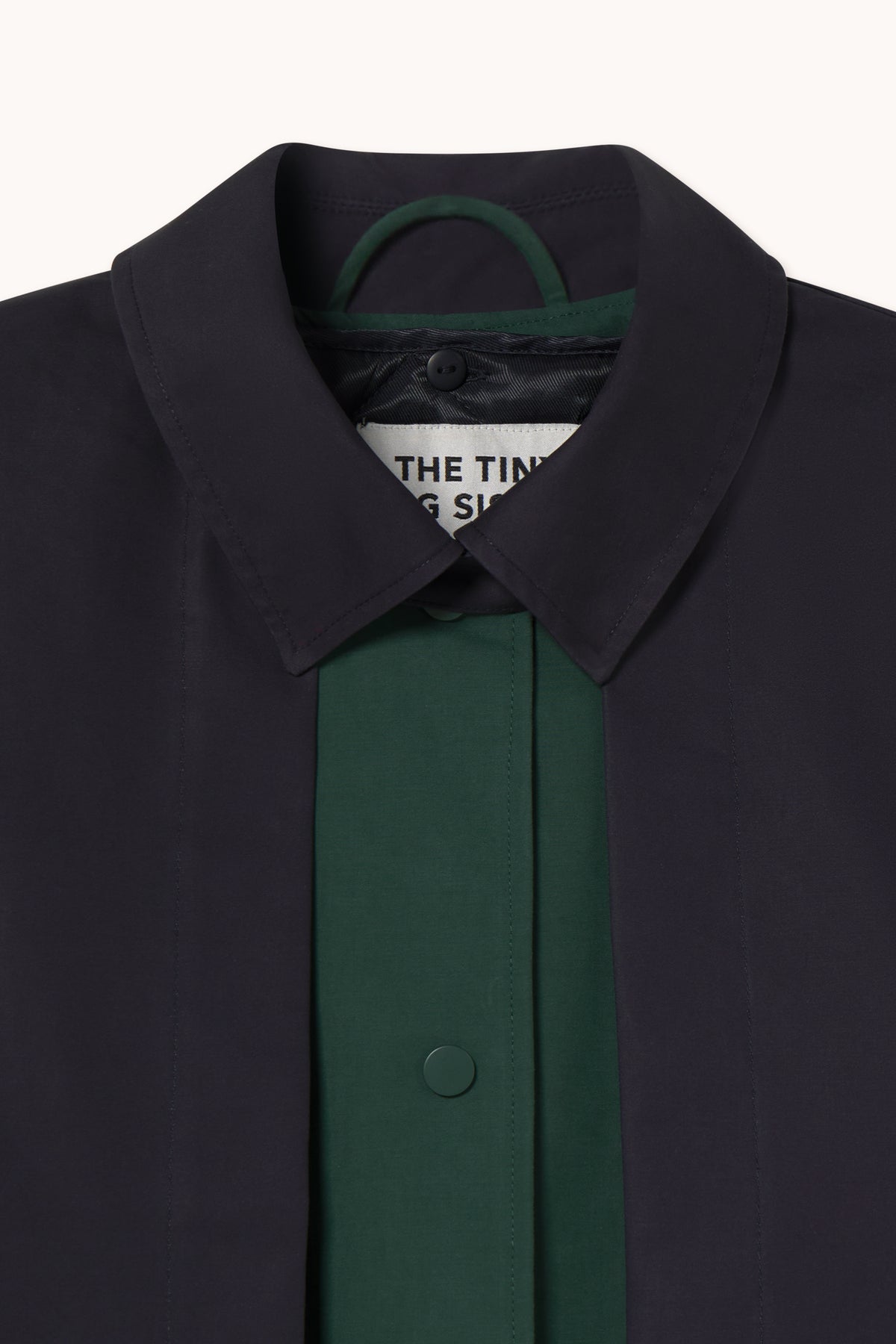 BICOLOR TRENCH COAT