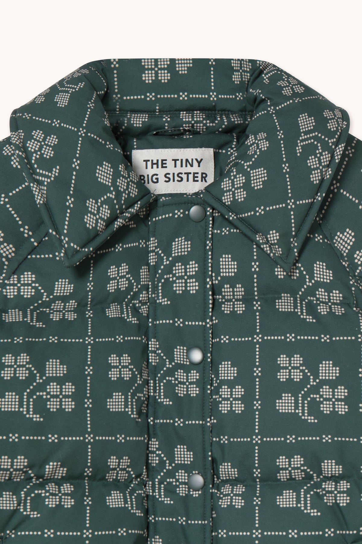 DOTS FLOWERS SHORT JACKET