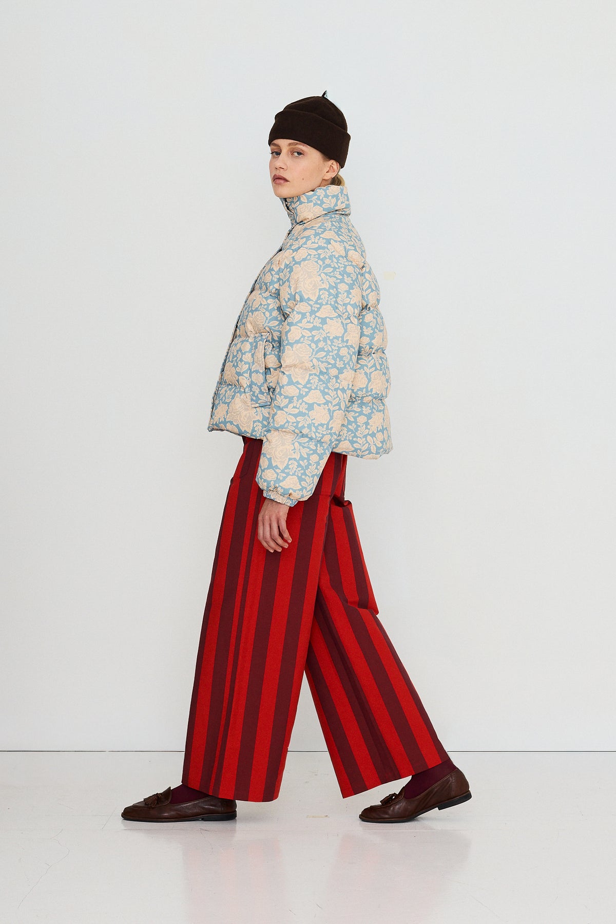VESTE COURTE WINTER ROSES