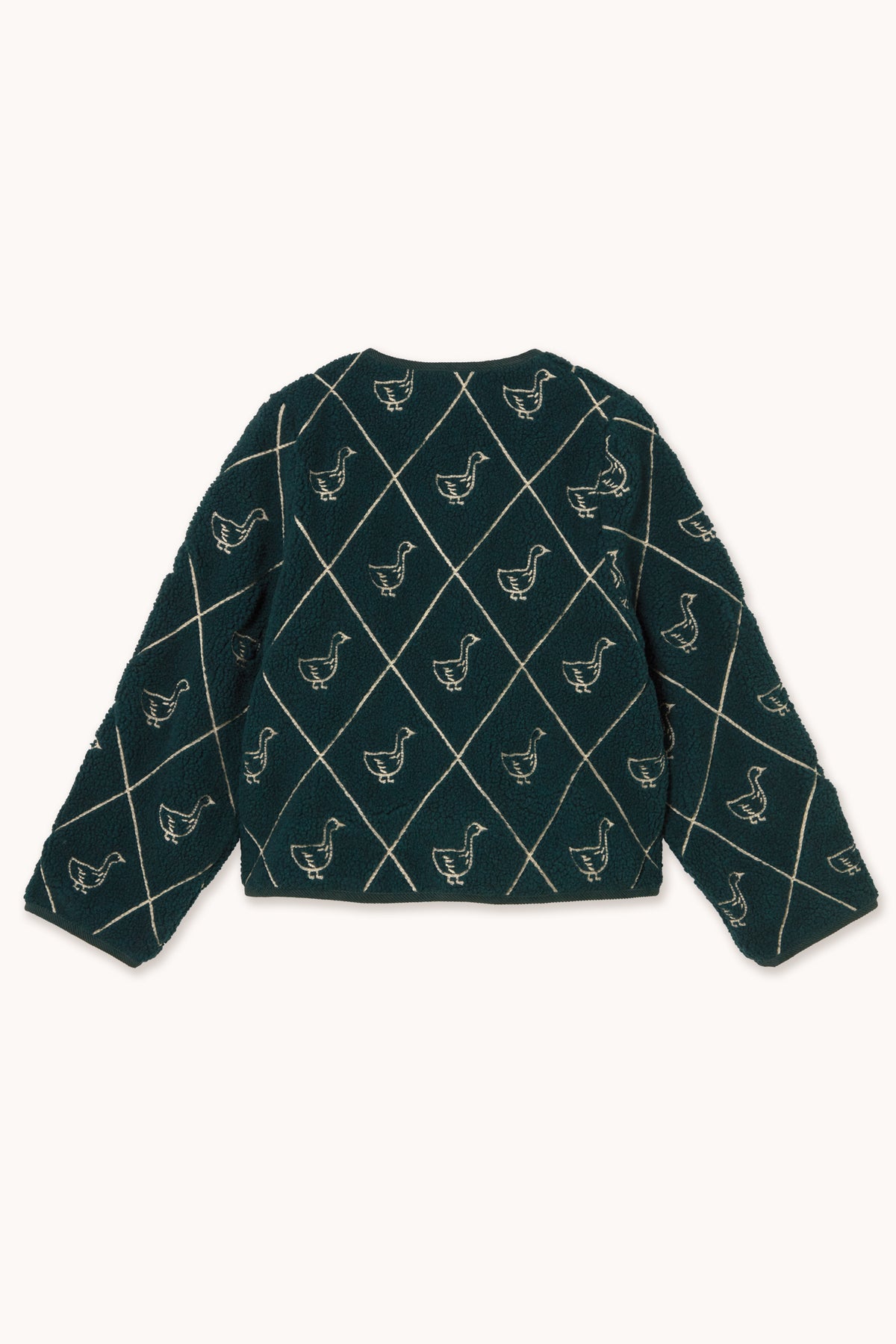 DIAMOND GEESE SHERPA JACKET