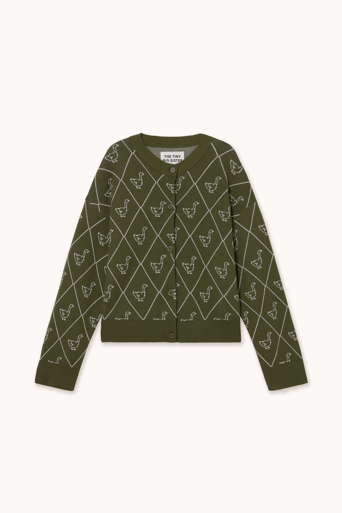 DIAMOND GEESE CARDIGAN