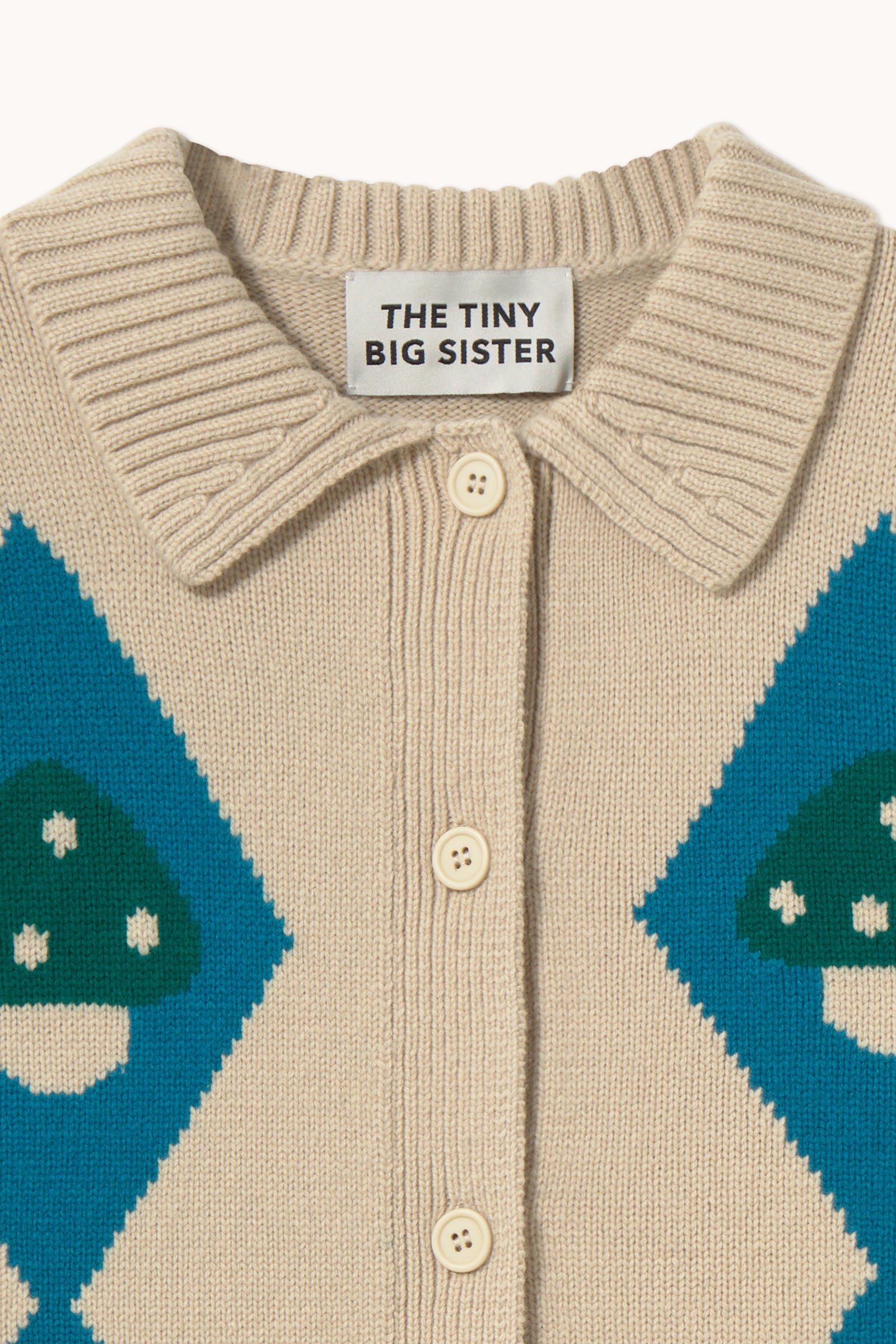 MUSHROOMS OVERSIZED CARDIGAN