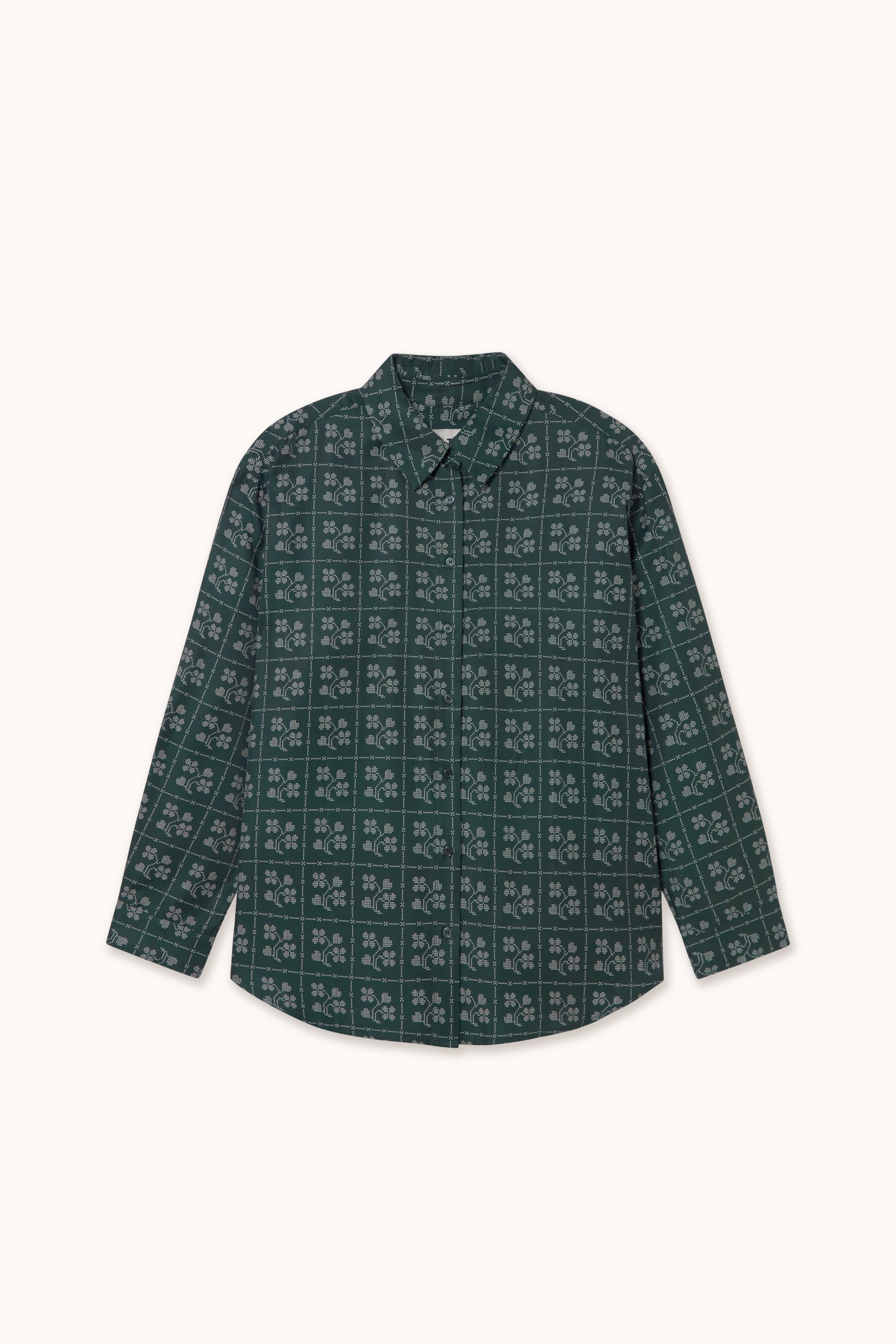 DOTS FLOWERS SHIRT