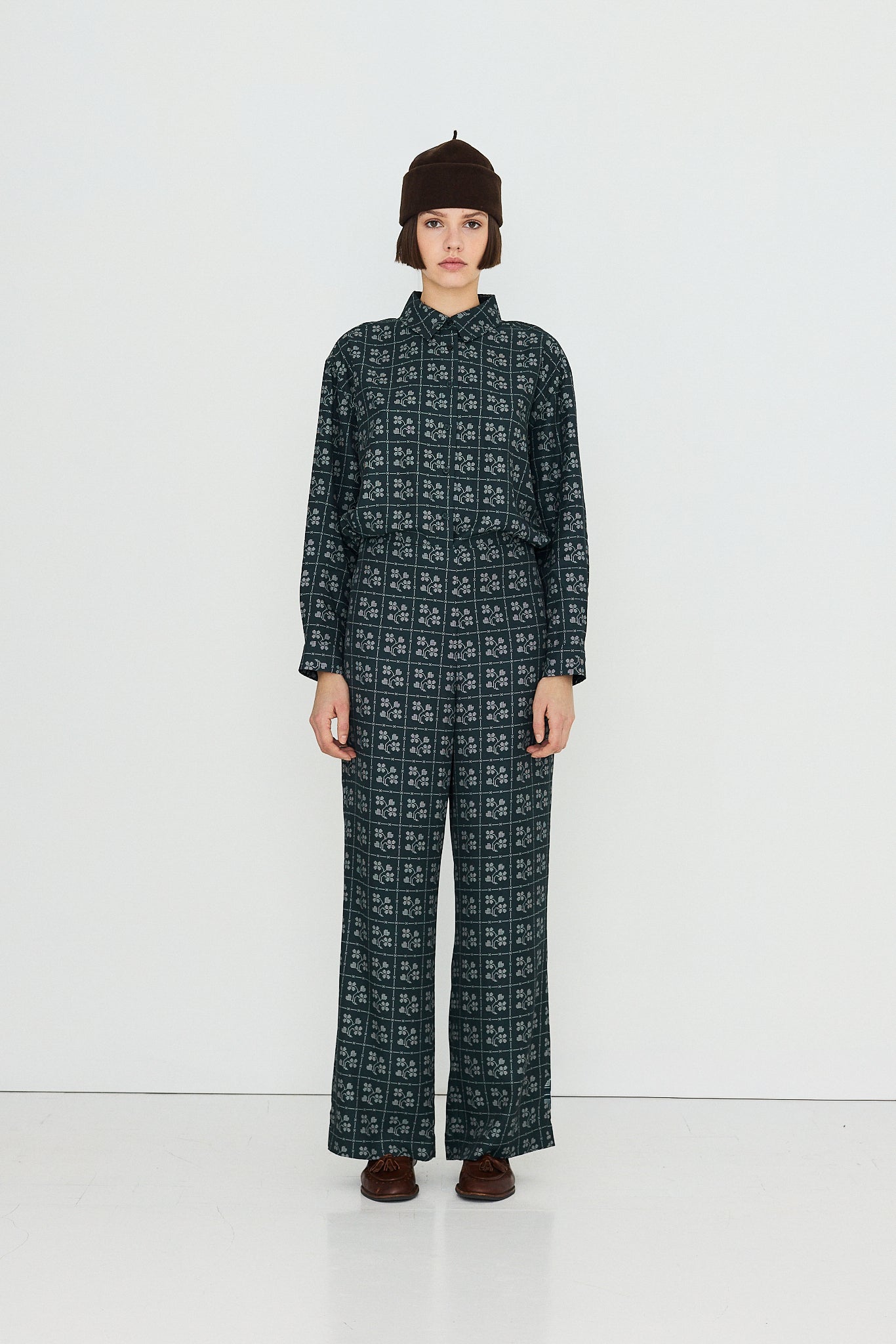 PANTALON DOTS FLOWERS