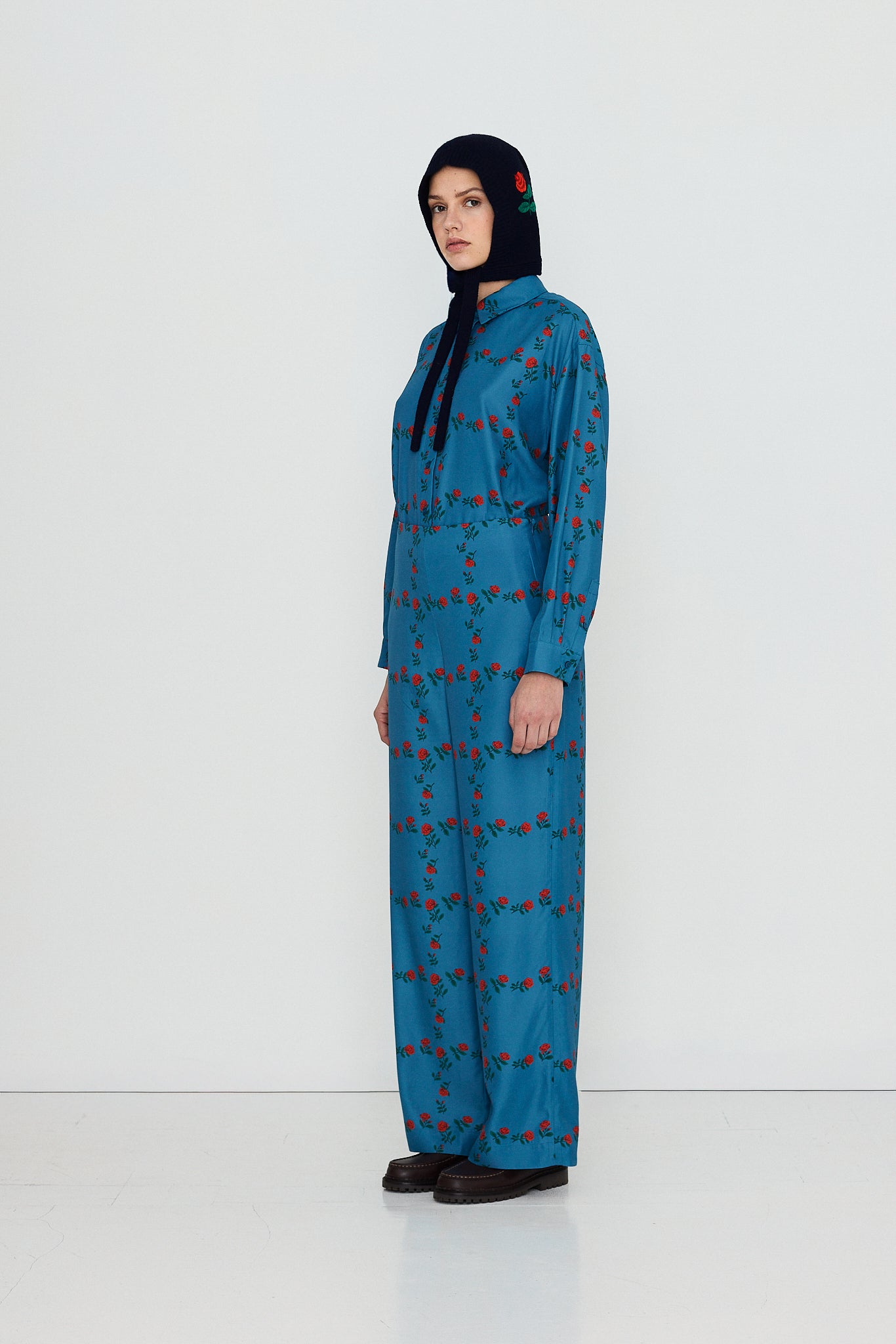 ROSES GRID PANTS