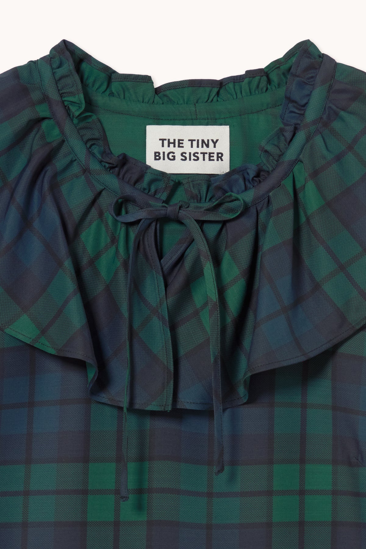CHECK MINI DRESS