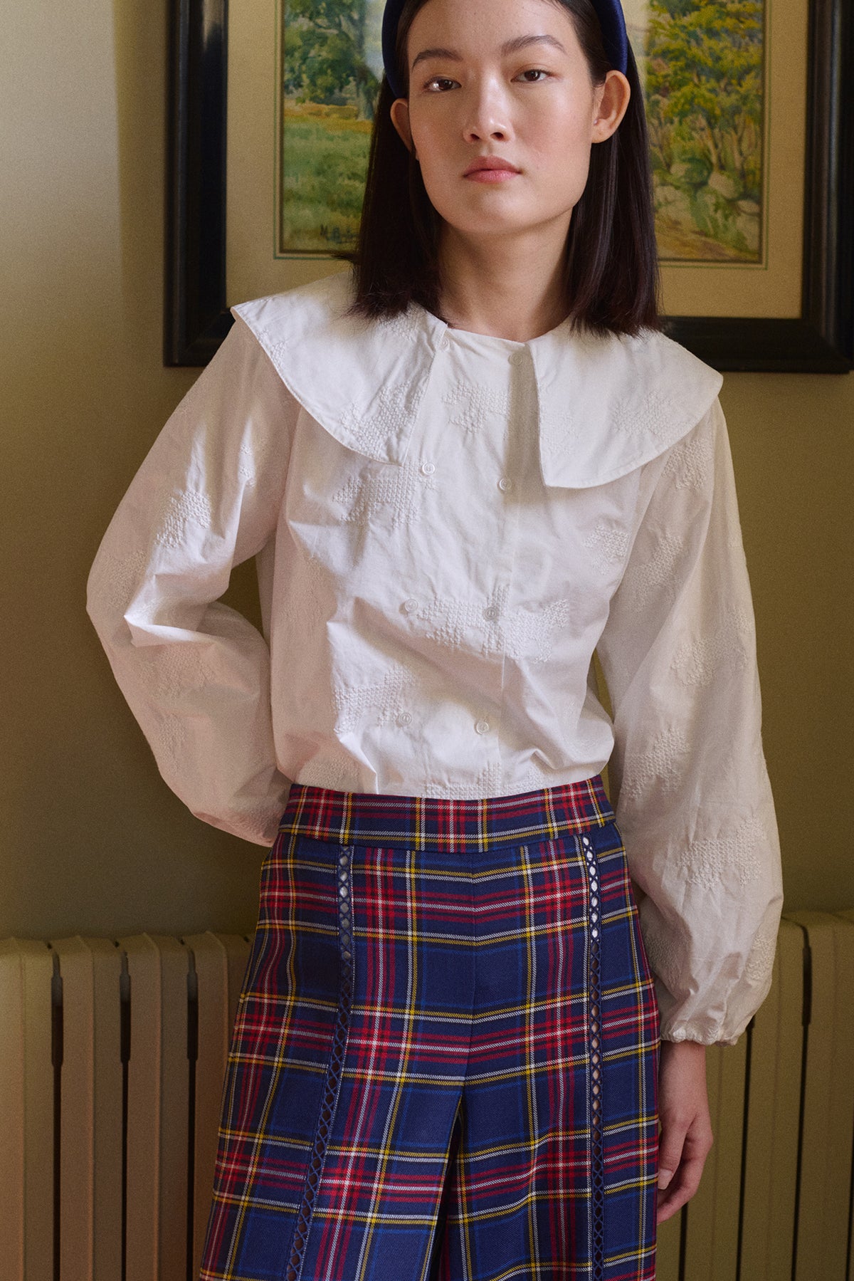 BLUSA HORSES CON BOTONES
