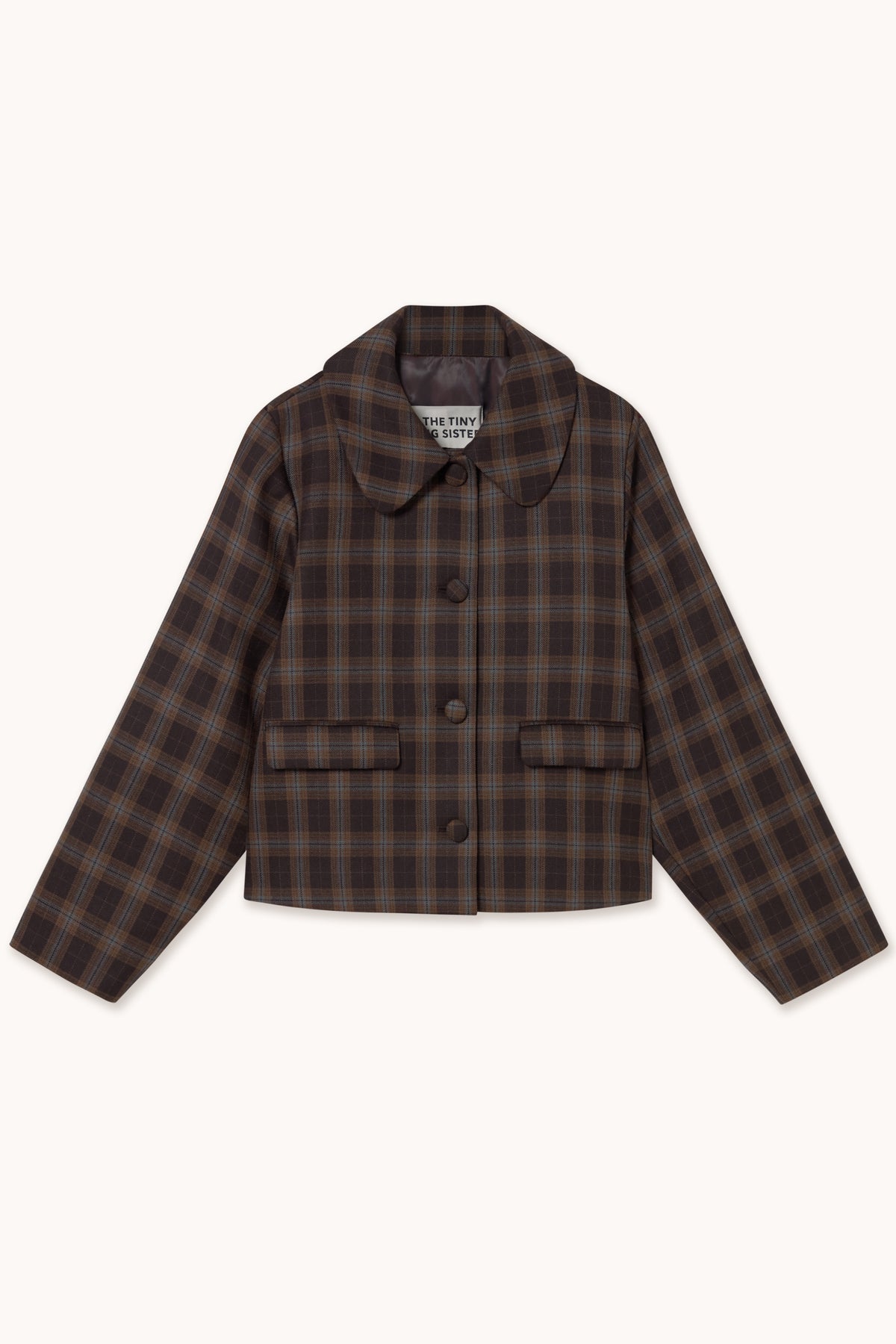 CHECK SHORT JACKET