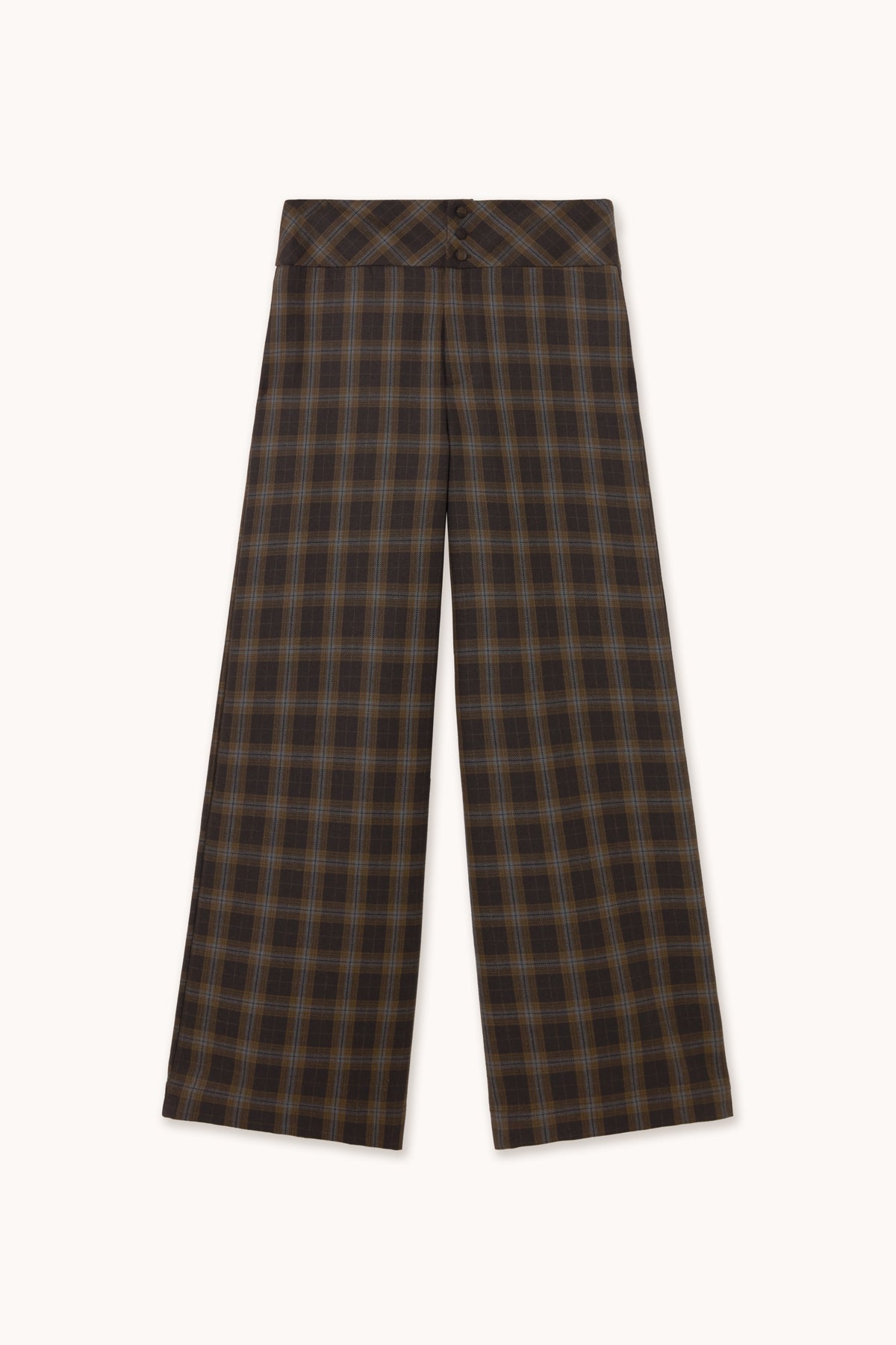 CHECK PANTS