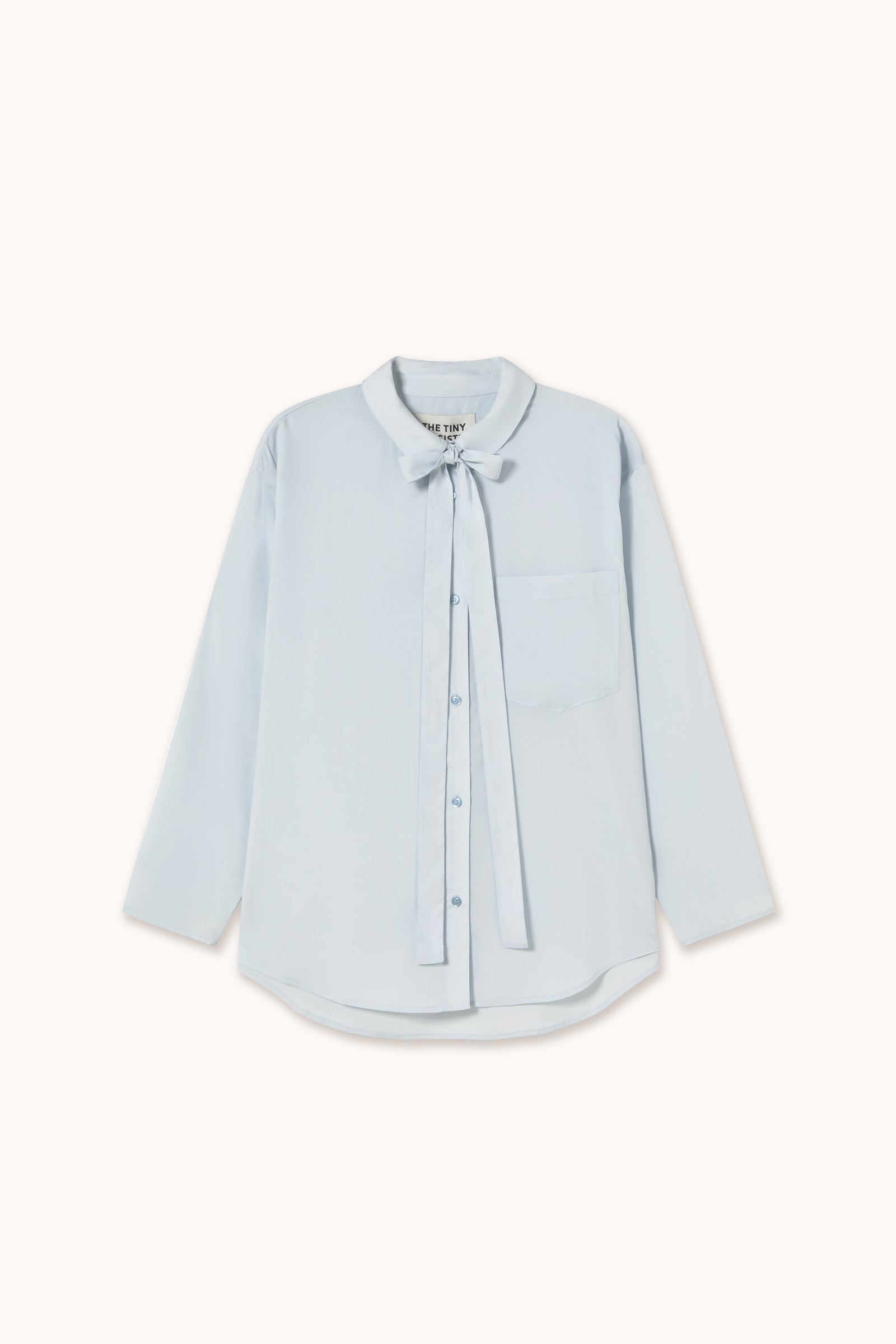 CAMISA CON CUELLO DE LAZADA
