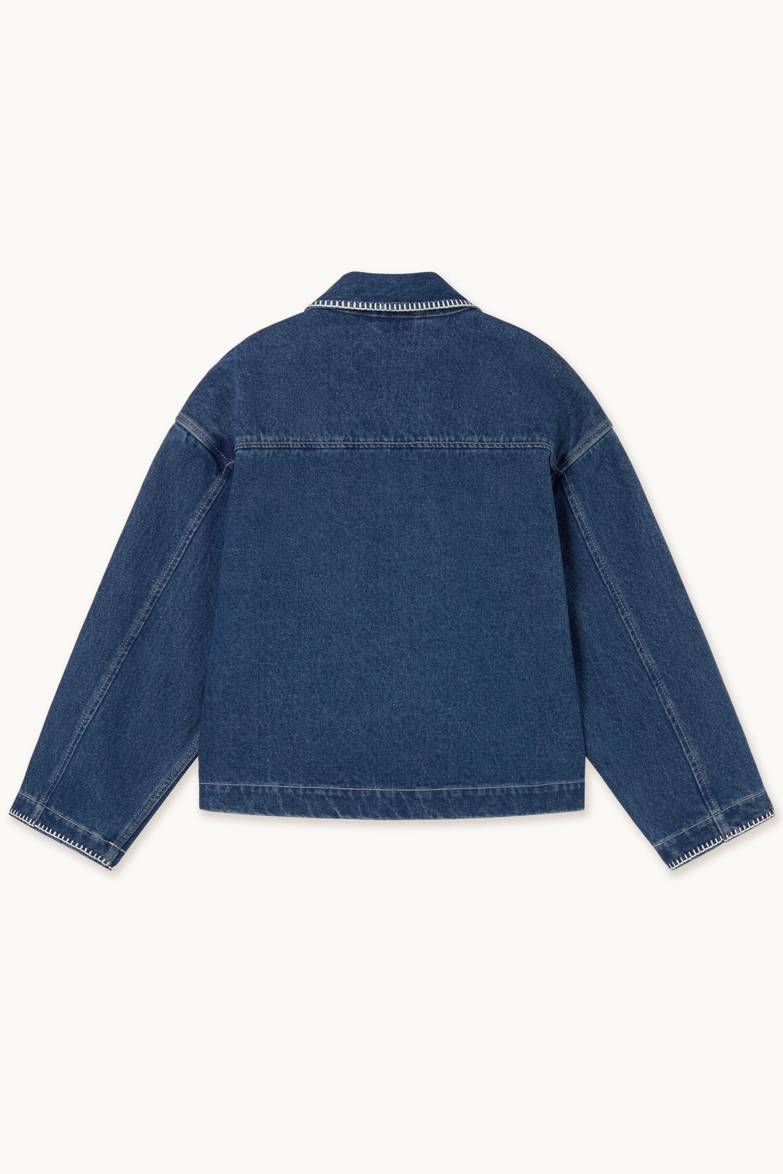 EMBROIDERED HORSES DENIM JACKET