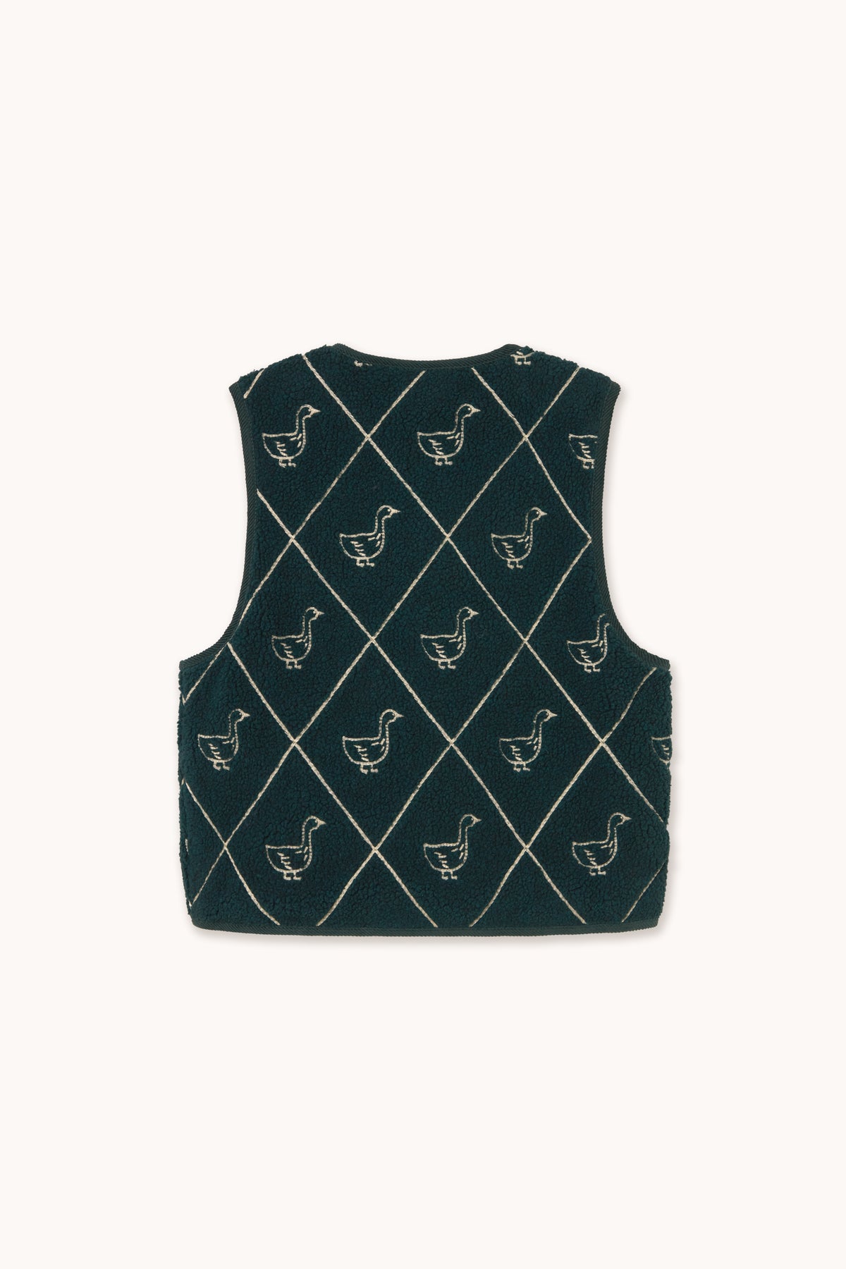 DIAMOND GEESE SHERPA VEST