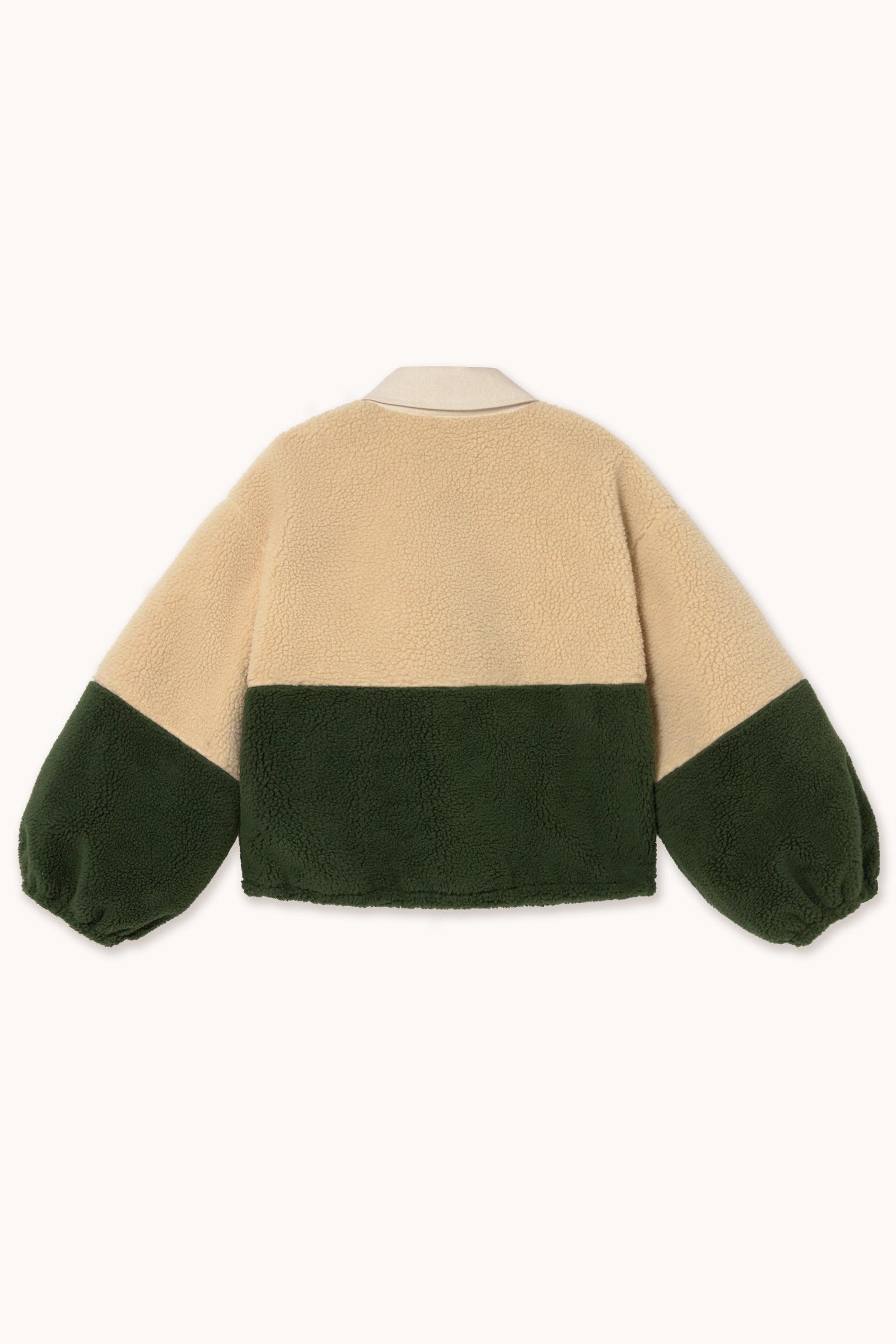 CHAQUETA SHERPA COLOR BLOCK