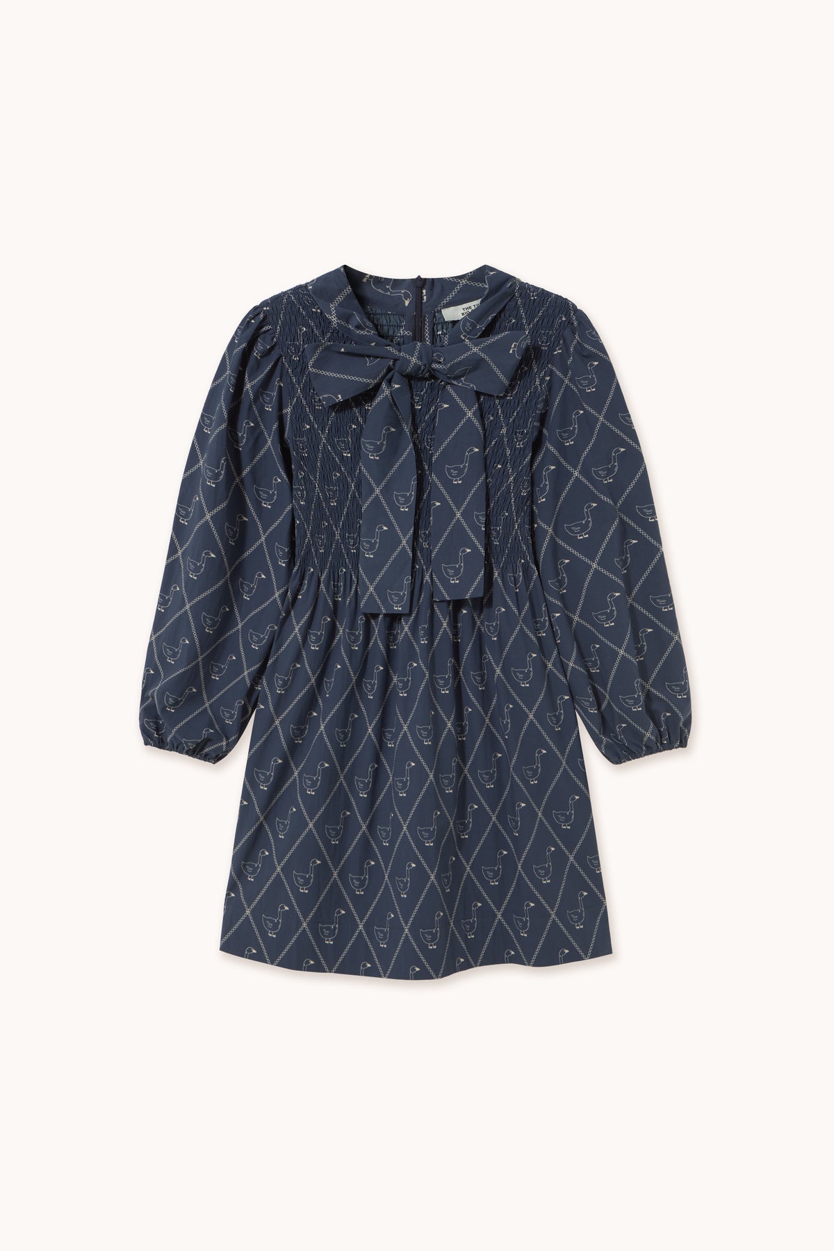 GEESE PUFF SLEEVES DRESS