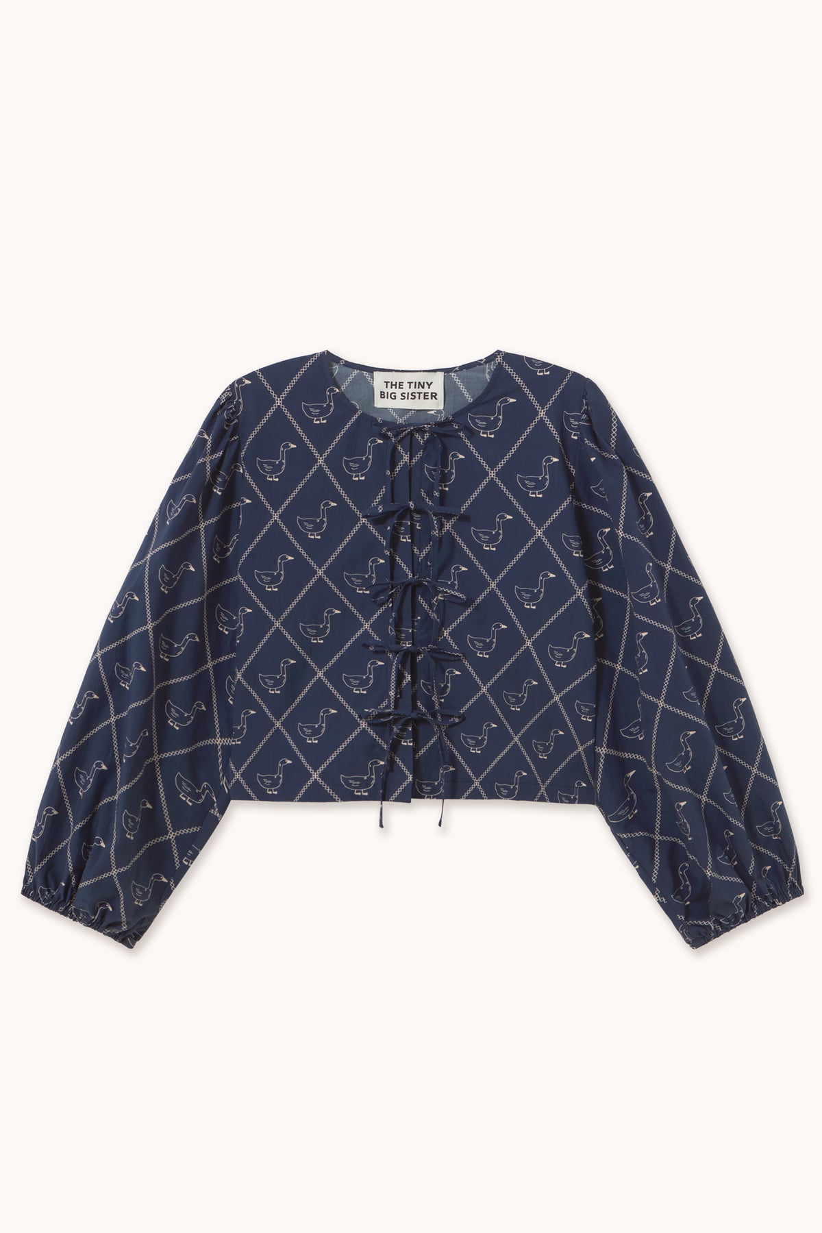 GEESE BOW BLOUSE