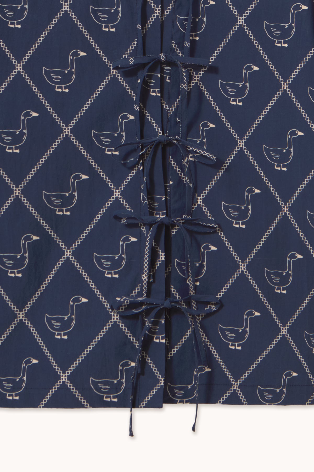 GEESE BOW BLOUSE