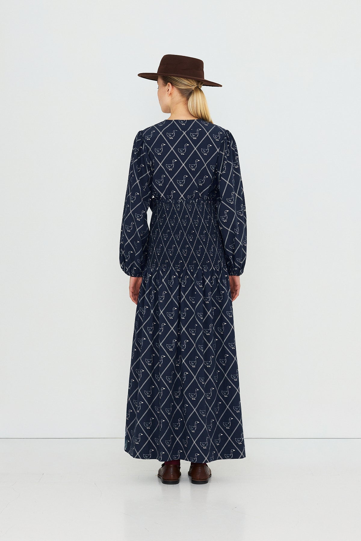 GEESE BOW BLOUSE