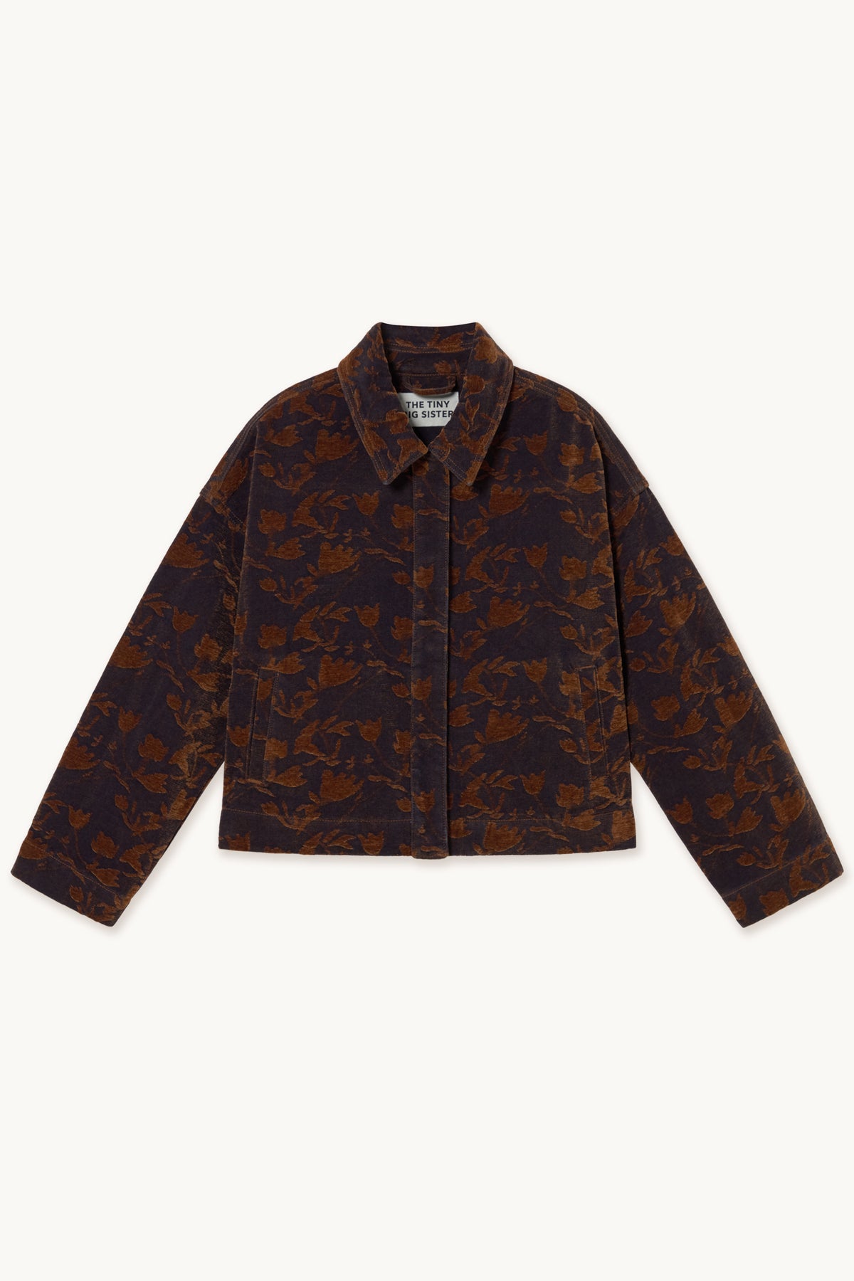 DENIM JACQUARD JACKET