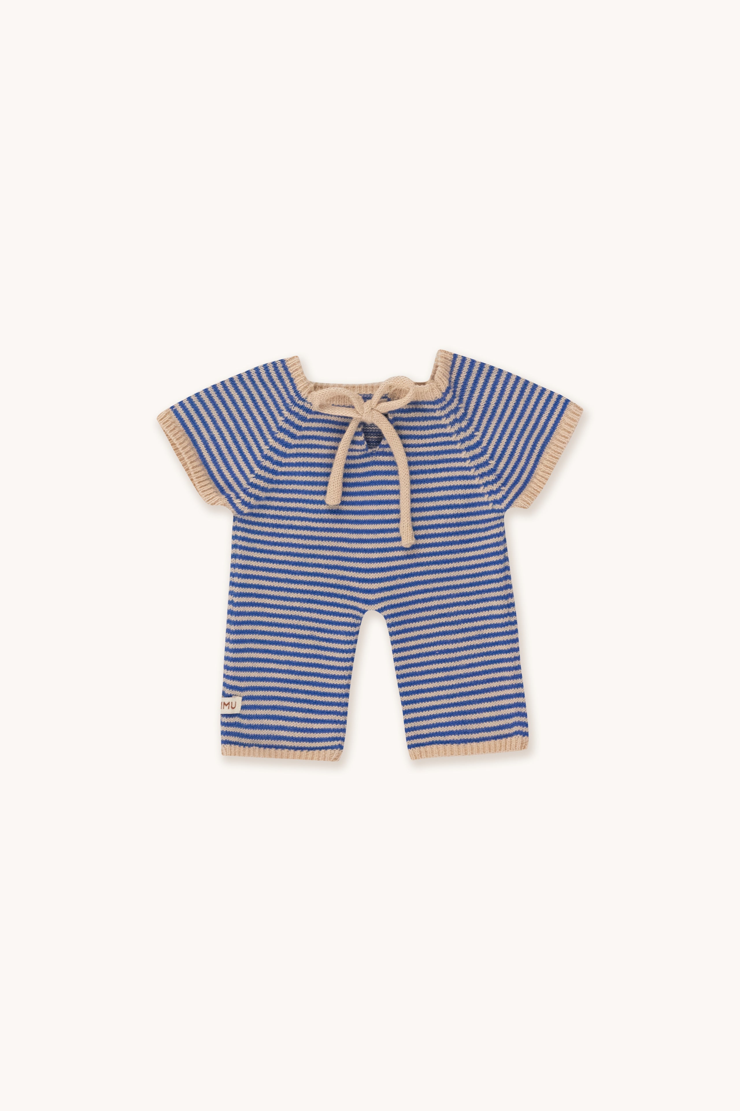 GOMMU THIN STRIPES LONG ONE-PICE