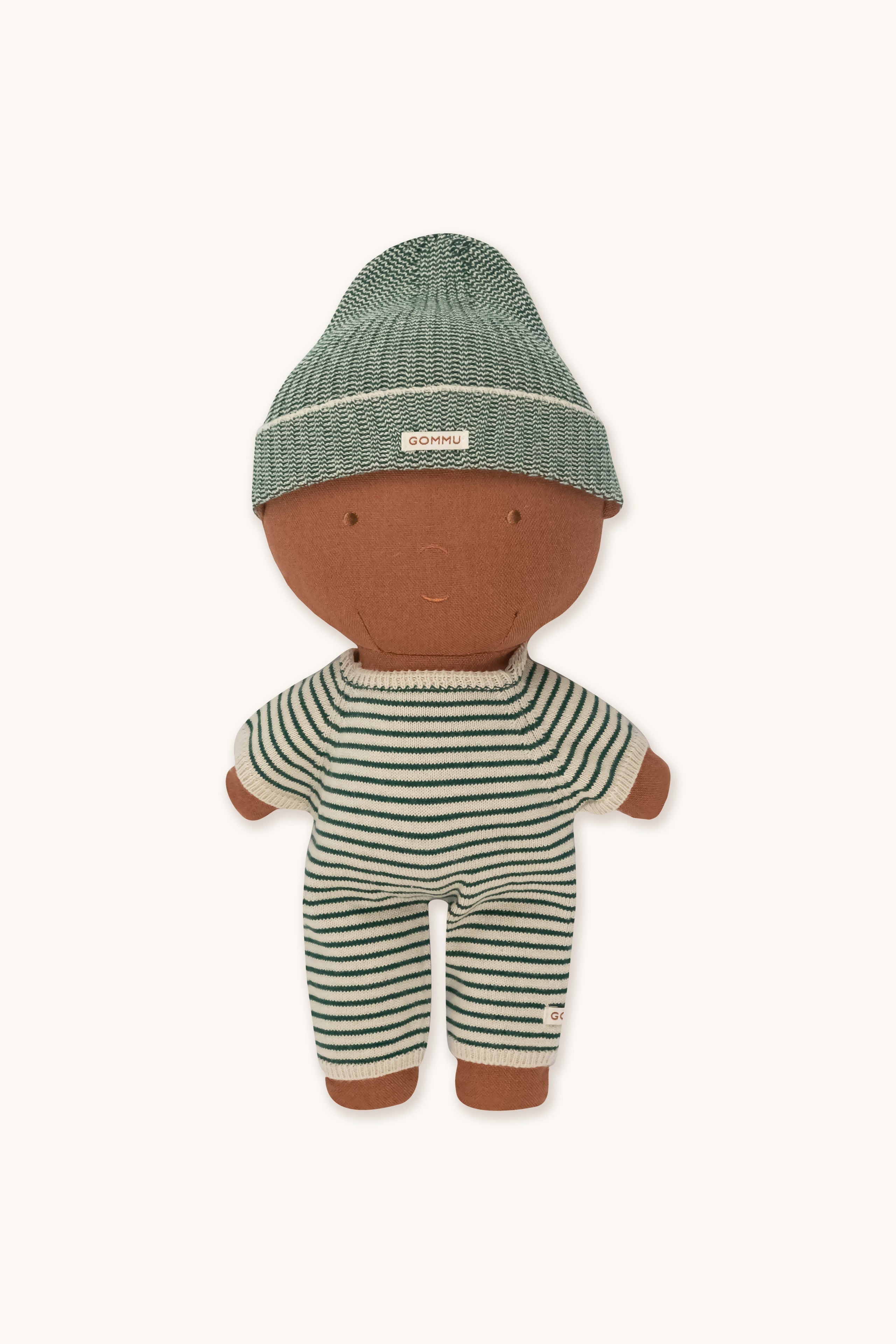 GOMMU FRENCH STRIPES LONG ONE-PIECE