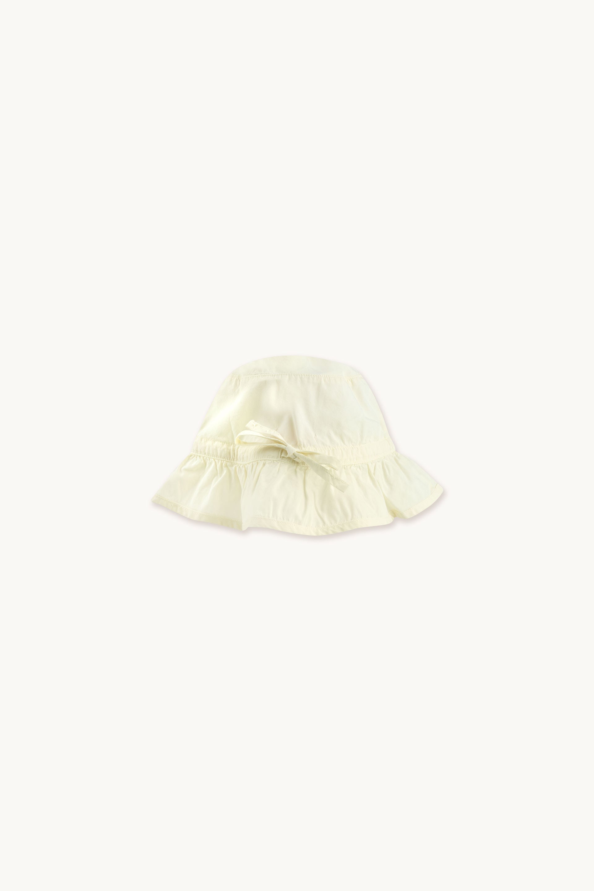 FRILLED BUCKET HAT
