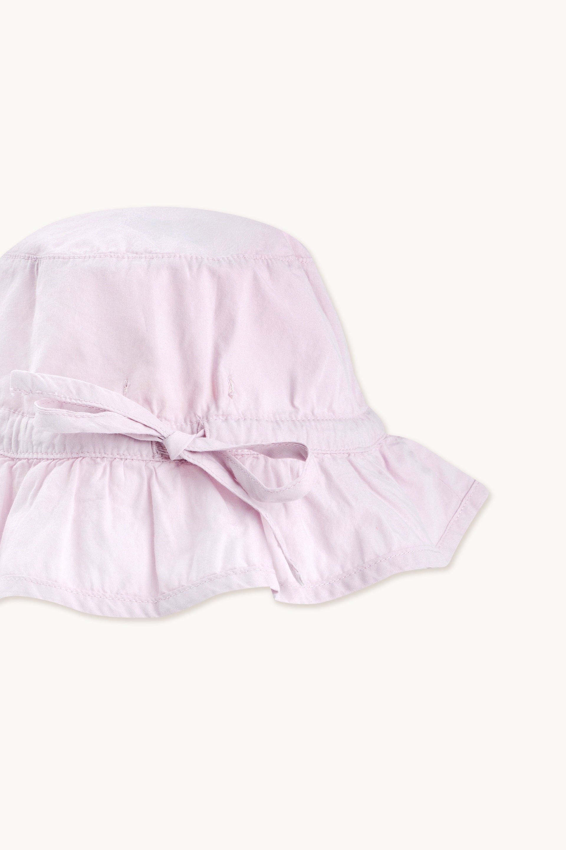 FRILLED BUCKET HAT