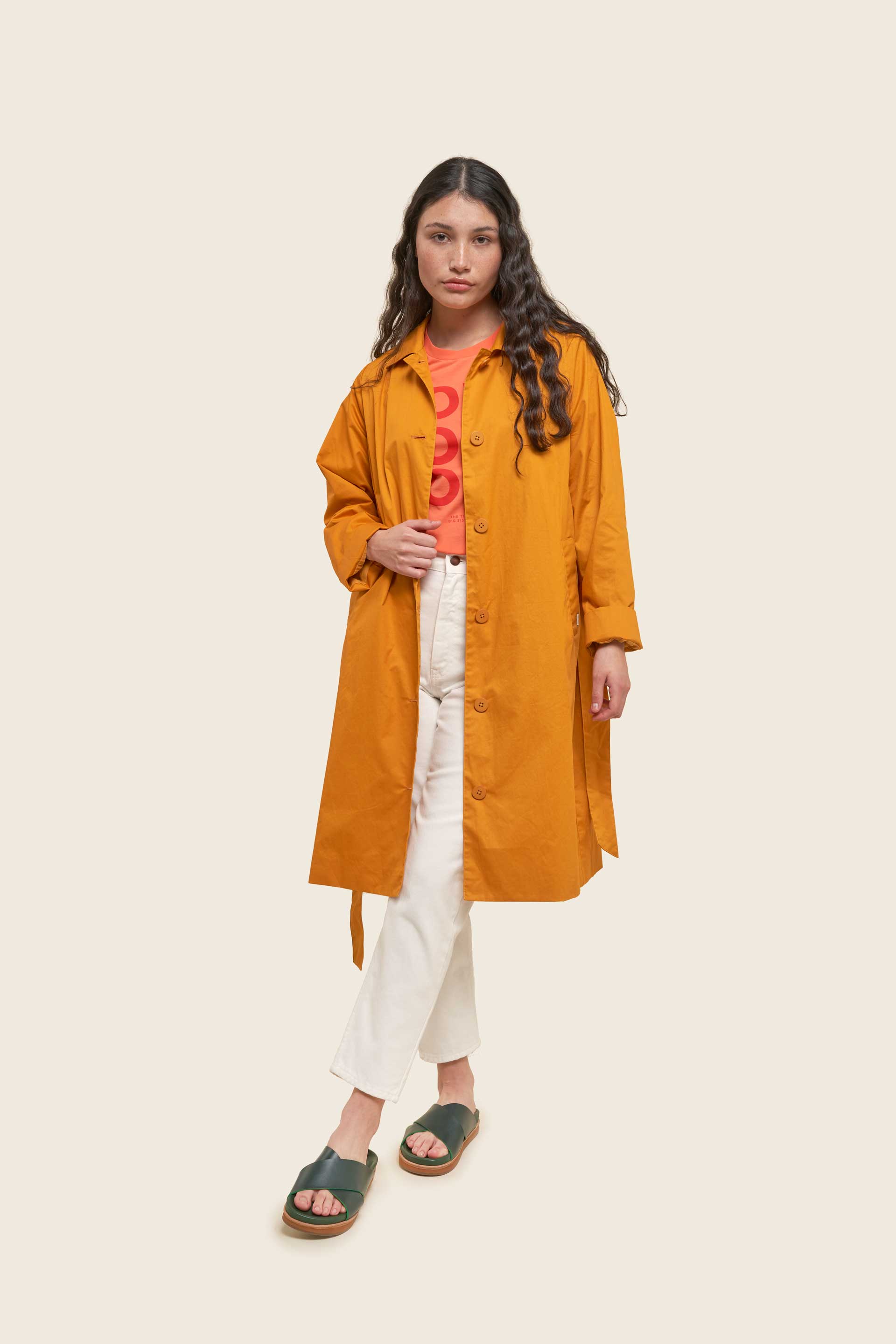 WOMAN SOLID COAT