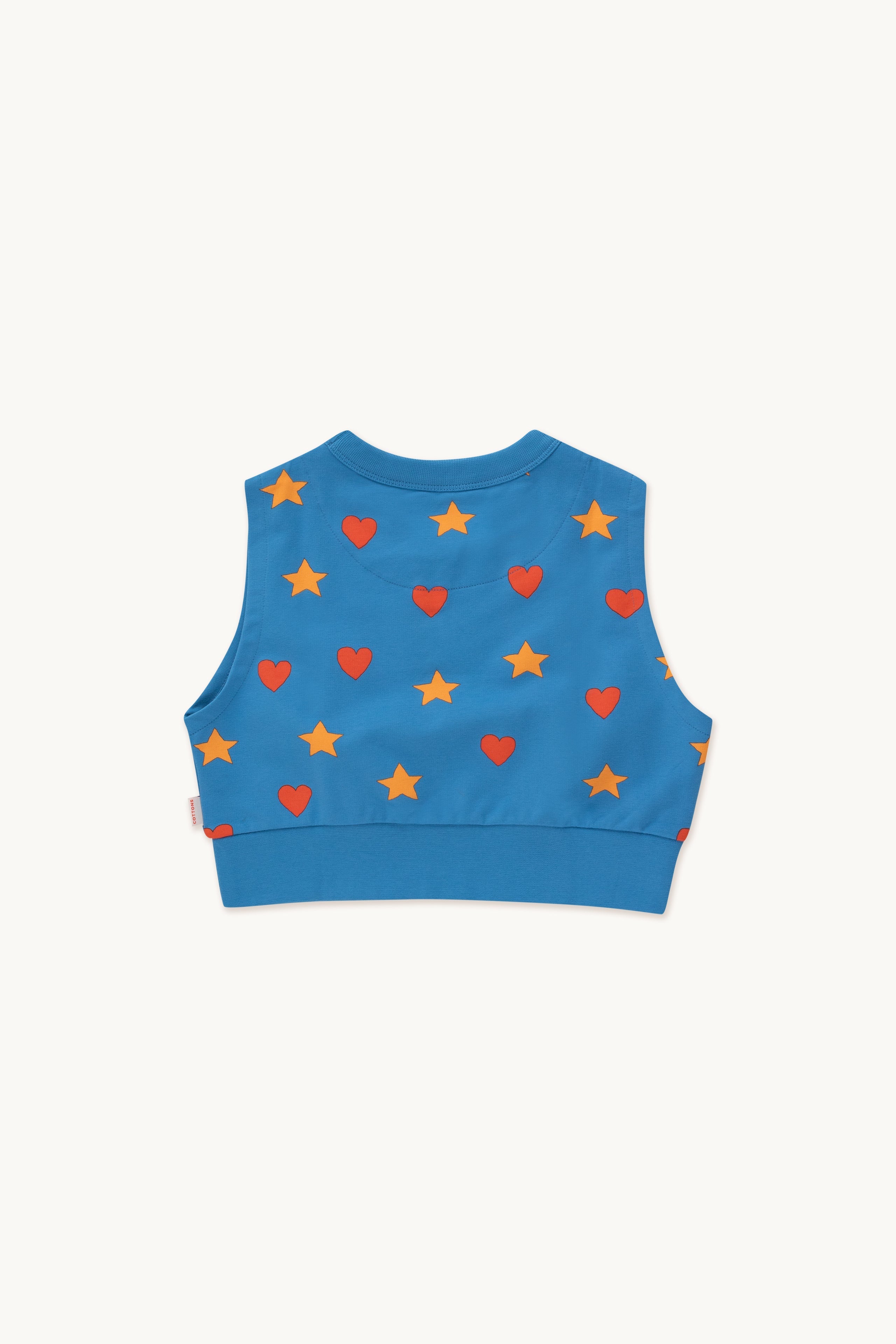 HEARTS STARS ノースリーブスウェットシャツ