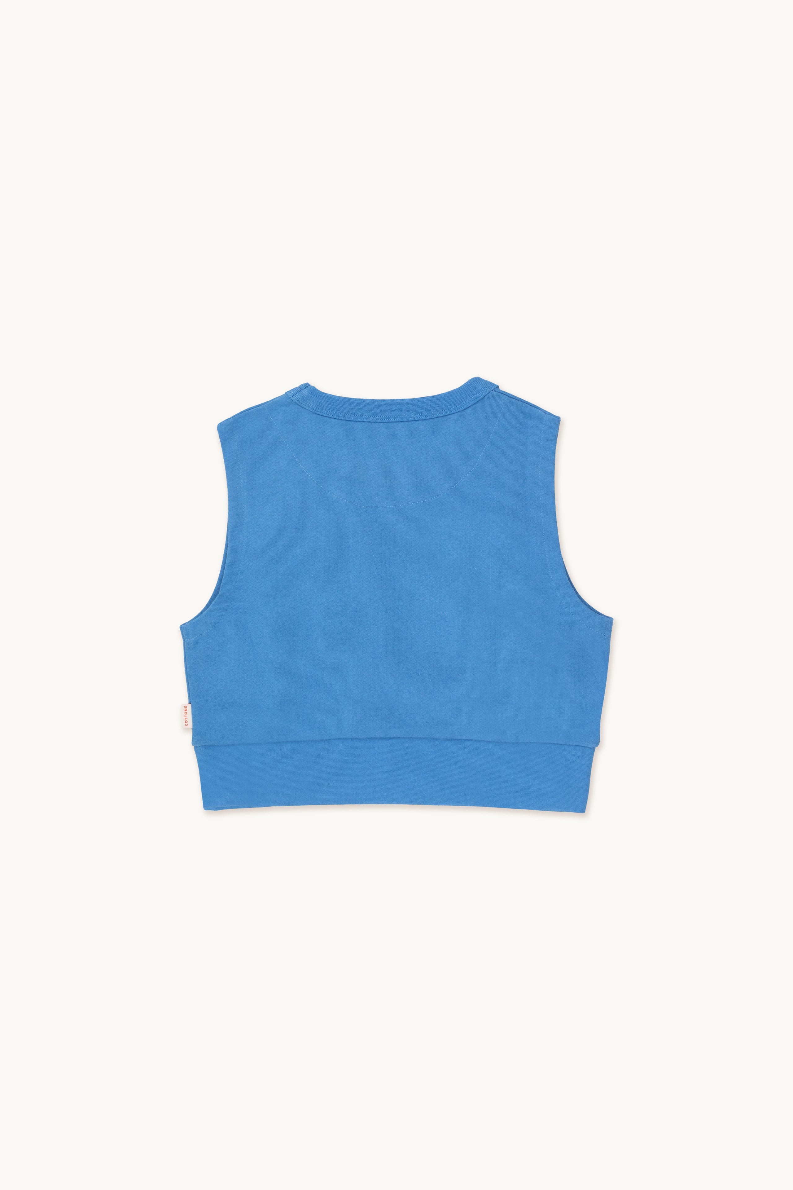 TINY SLEEVELESS SWEATSHIRT