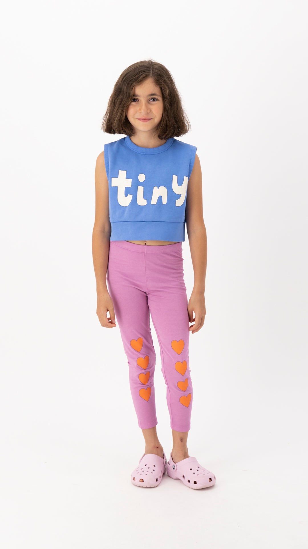 TINY SLEEVELESS SWEATSHIRT