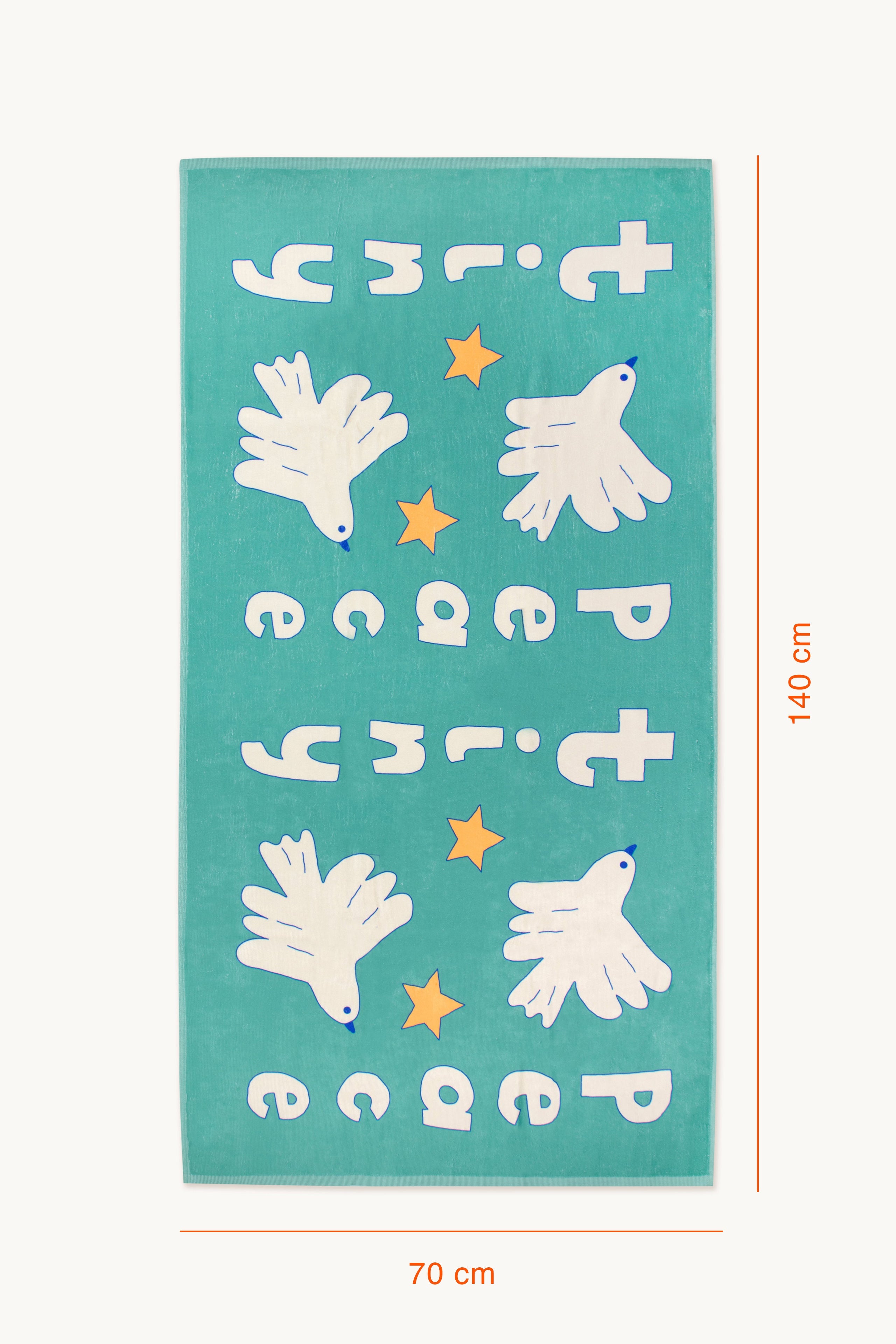TINY PEACE TOWEL
