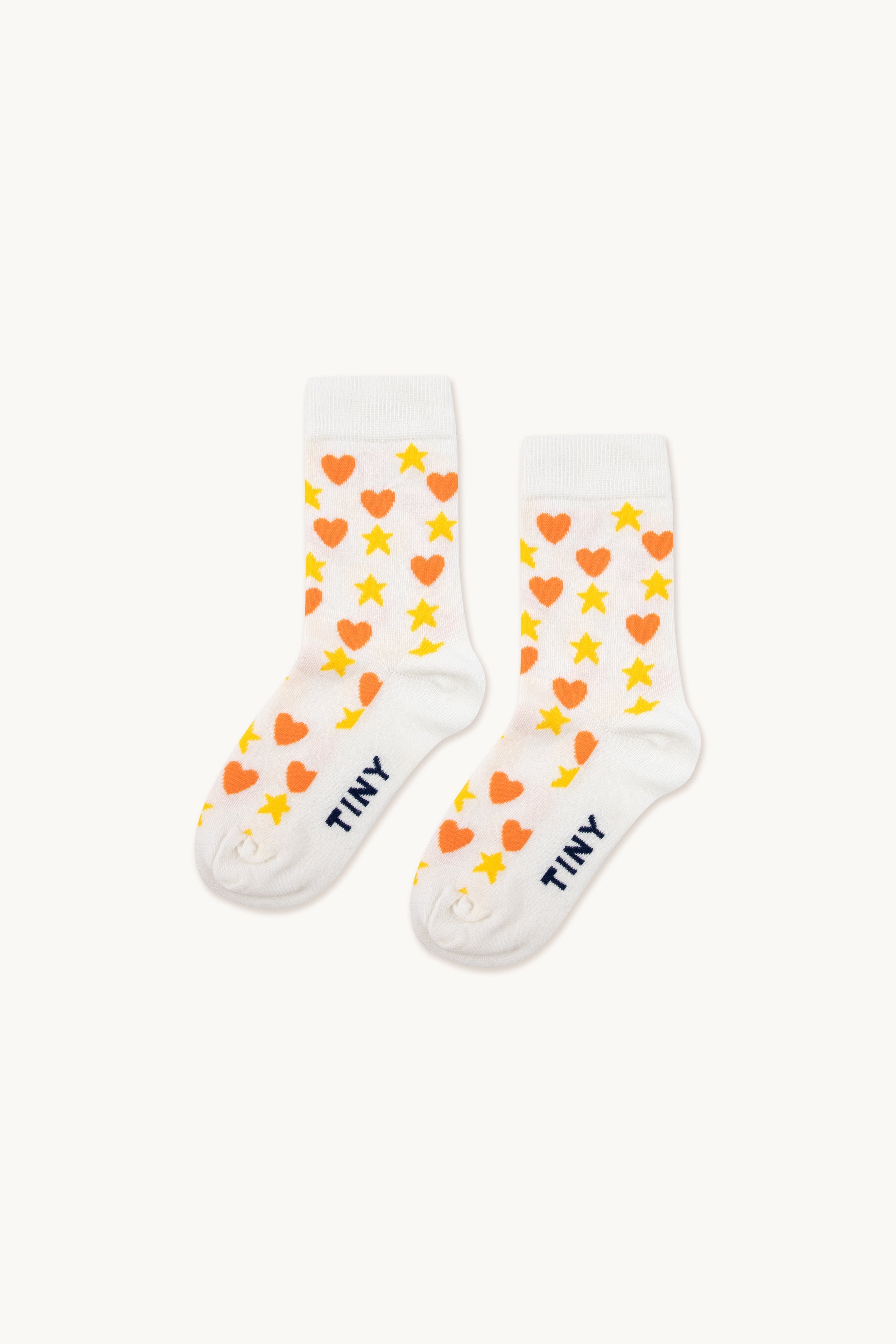HEARTS STARS MEDIUM SOCKS