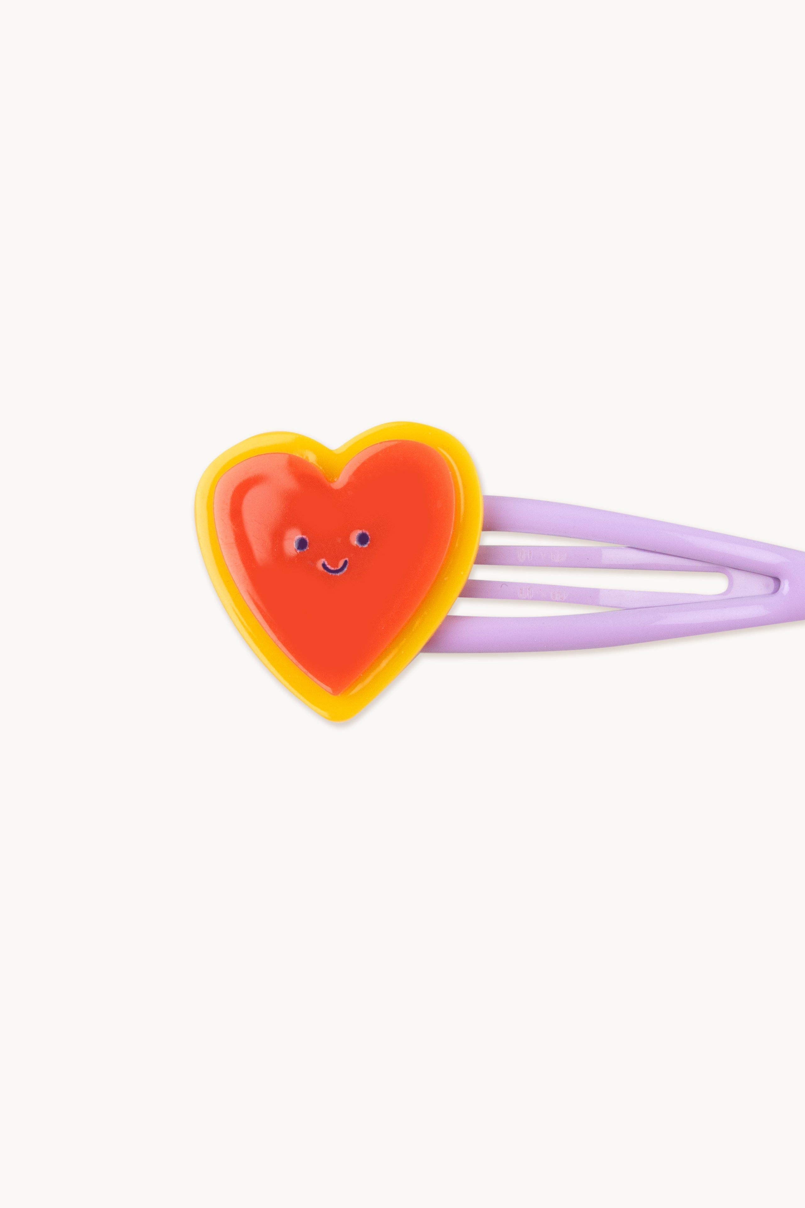 HEART HAIR CLIPS SET