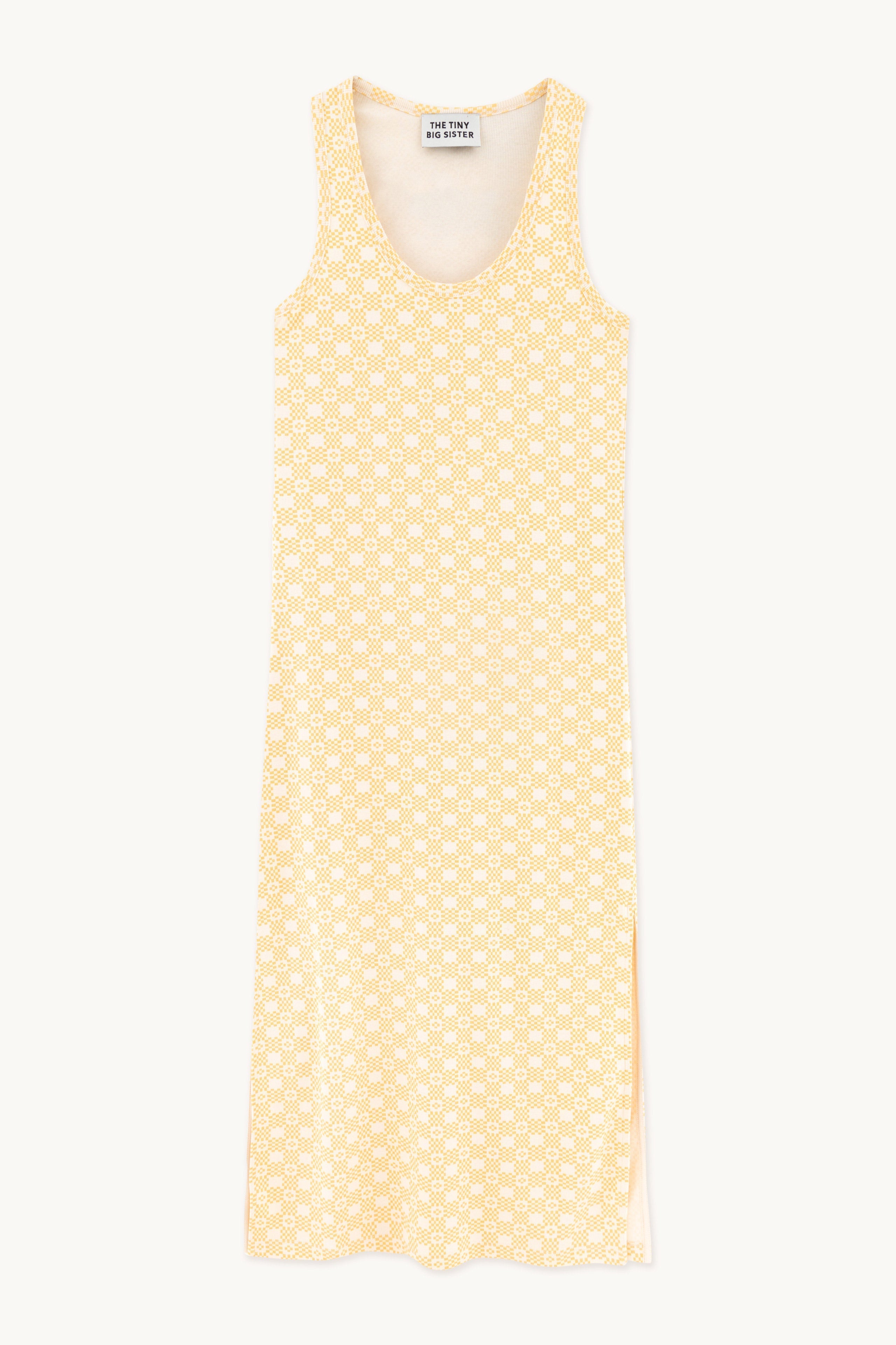 “GEOMETRIC” TANK MIDI DRESS