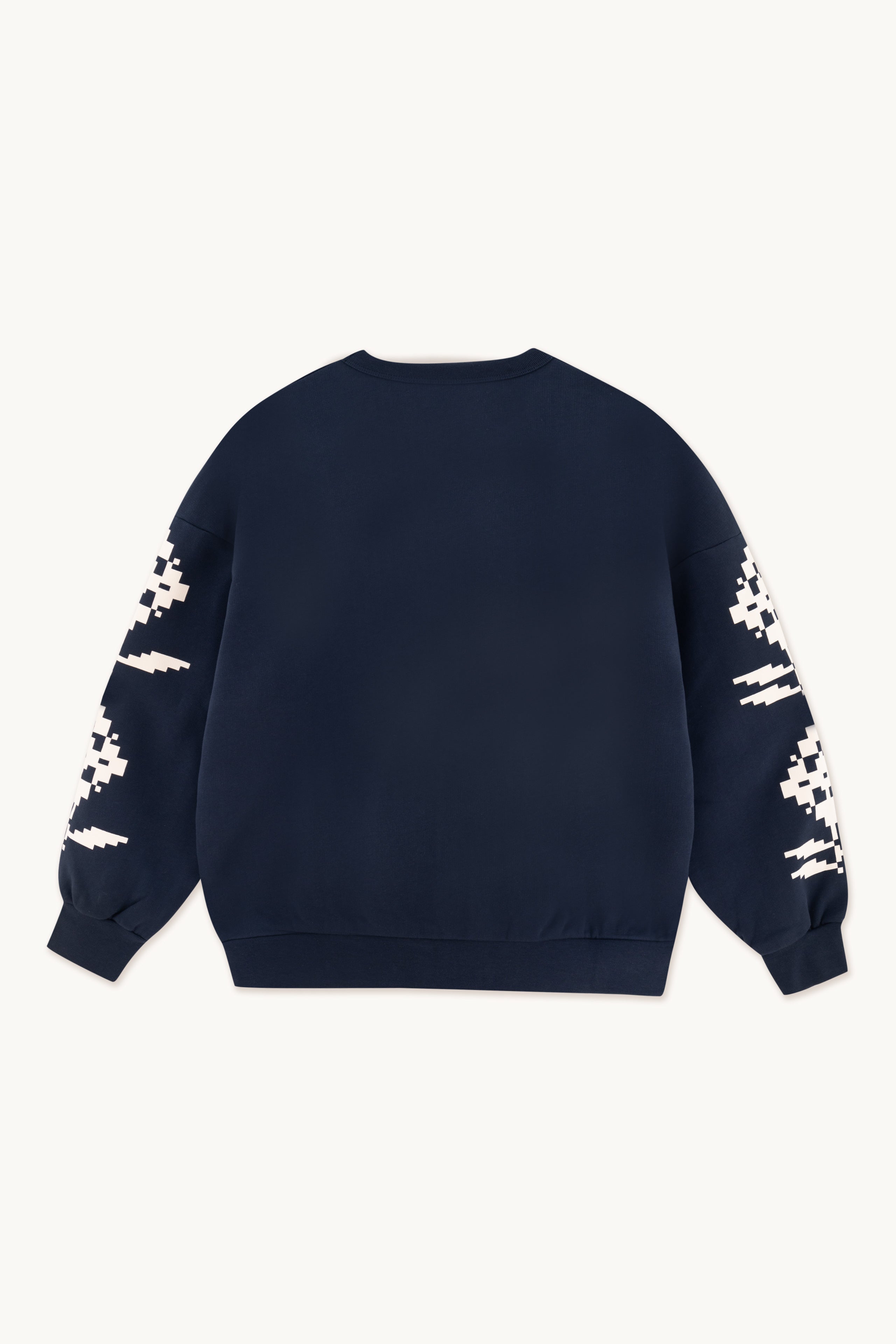 “GEOMETRIC FLOWERS ” SWEATSHIRT