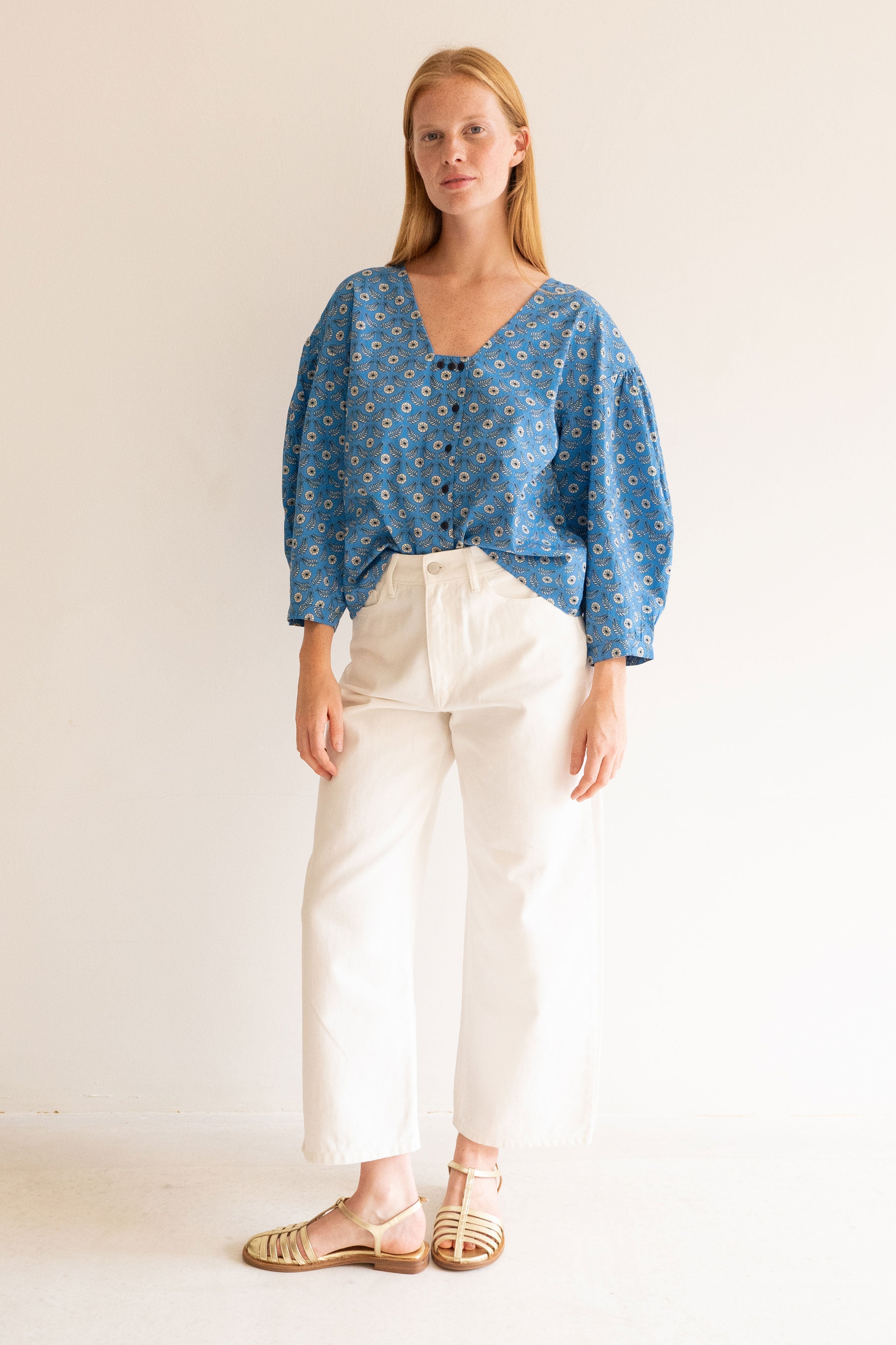 FLOWERS BLOUSE