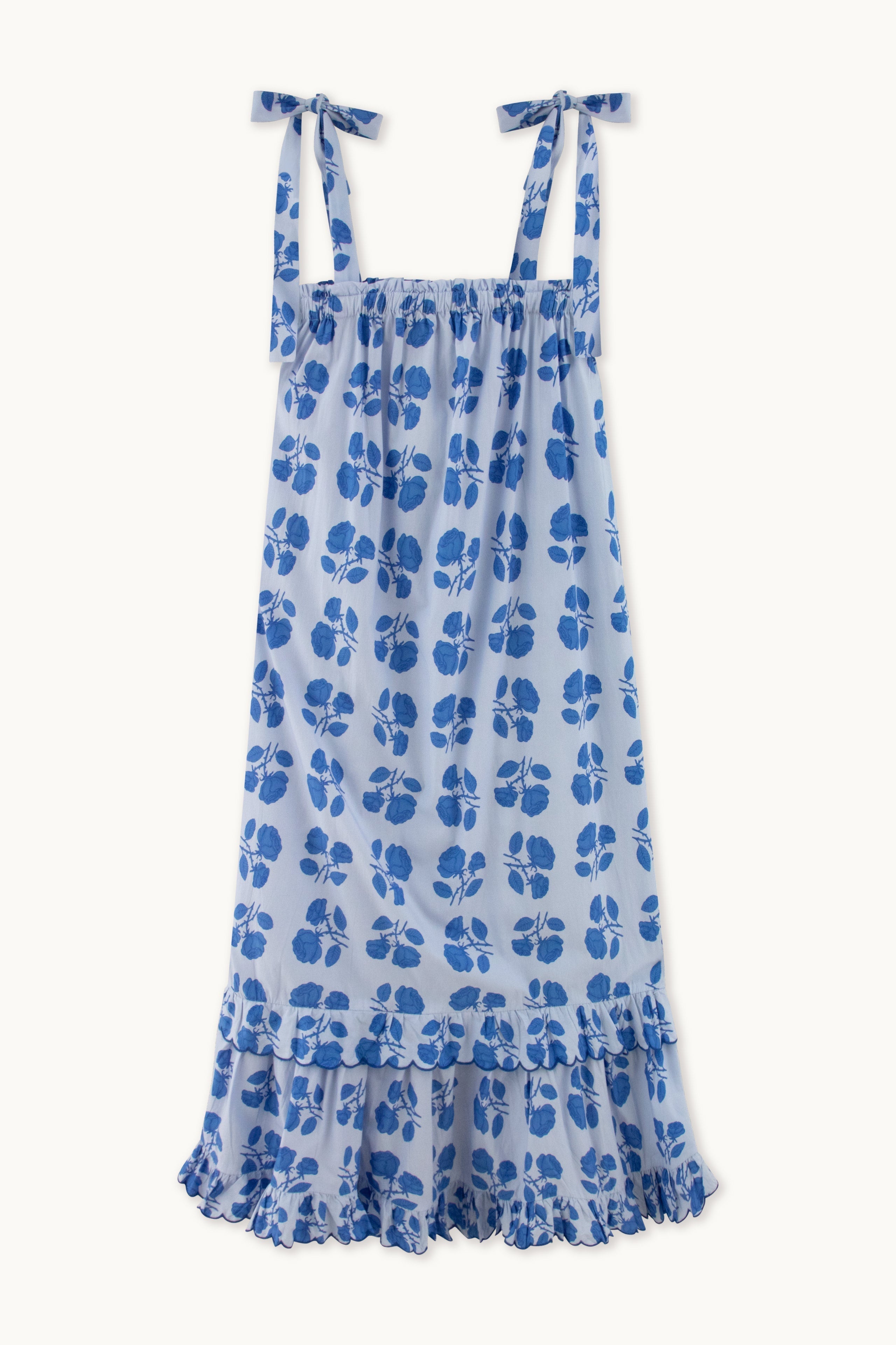 ROSES STRAPS DRESS